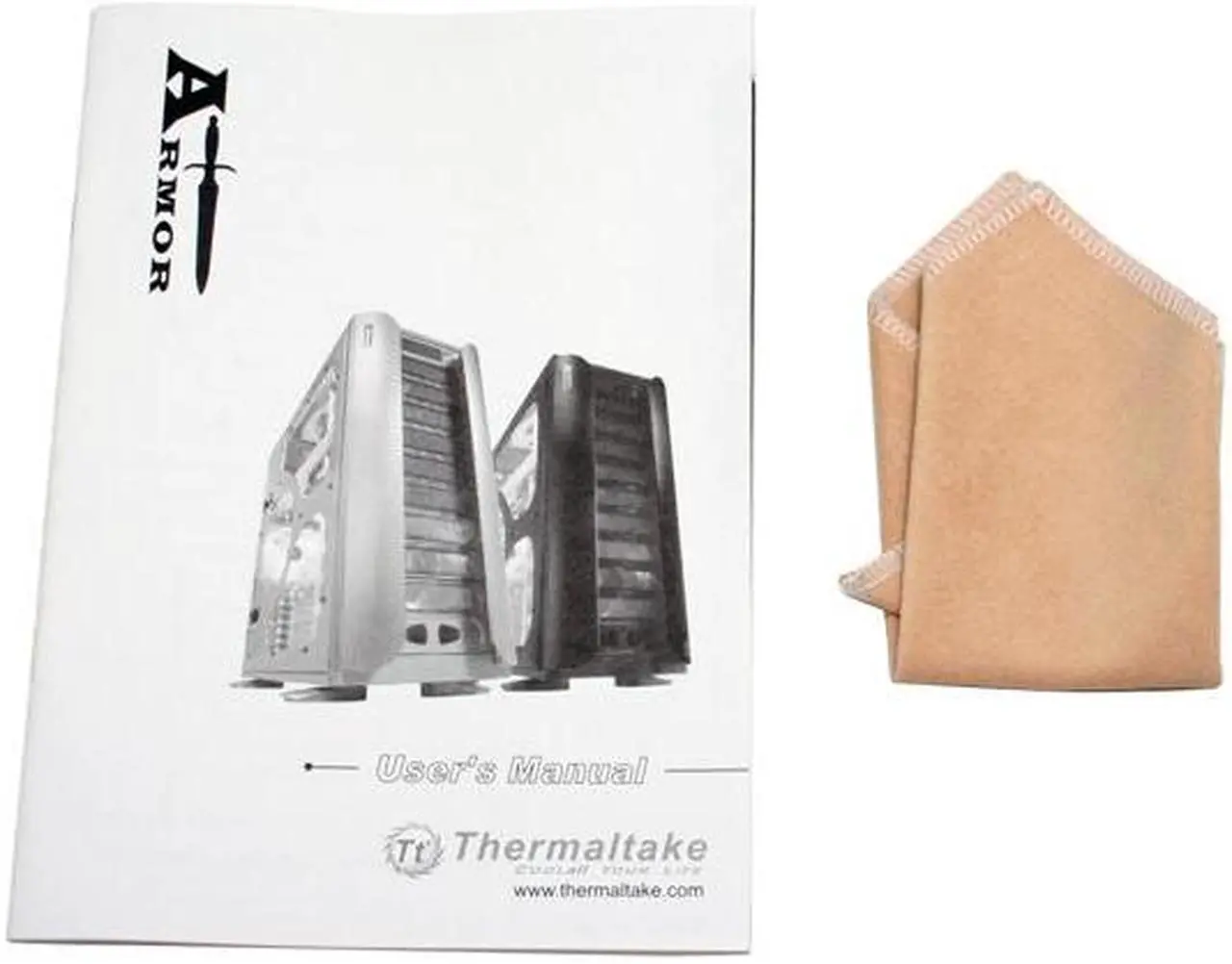 Alt view image 15 of 16 - Thermaltake Armor Series VA8003BWS Black Full Tower Case w/ 25CM Fan