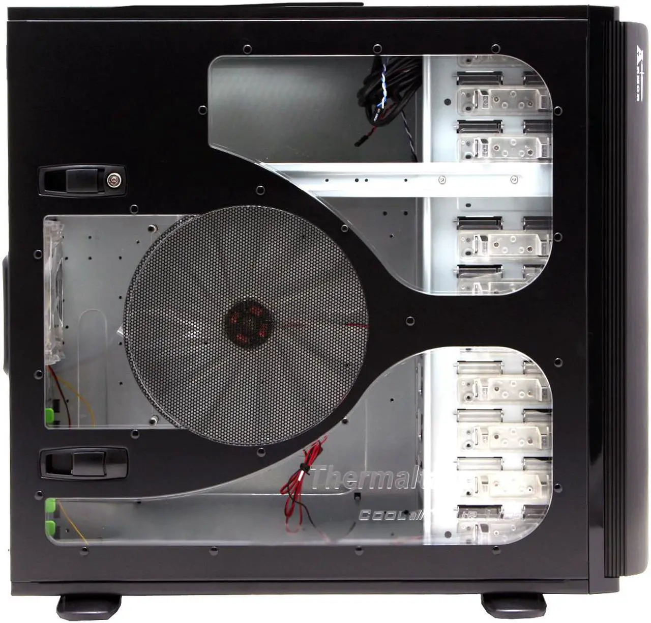Alt view image 5 of 16 - Thermaltake Armor Series VA8003BWS Black Full Tower Case w/ 25CM Fan