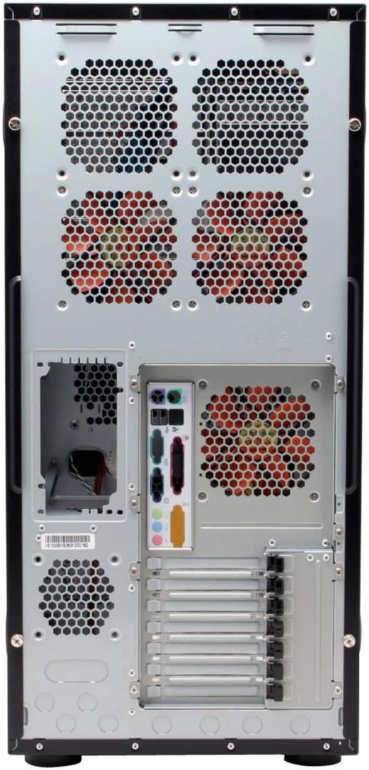 Alt view image 7 of 10 - Thermaltake Black/Silver Aluminum Side Panel / SECC Body MozartTx VE1000BWS Cube Tower