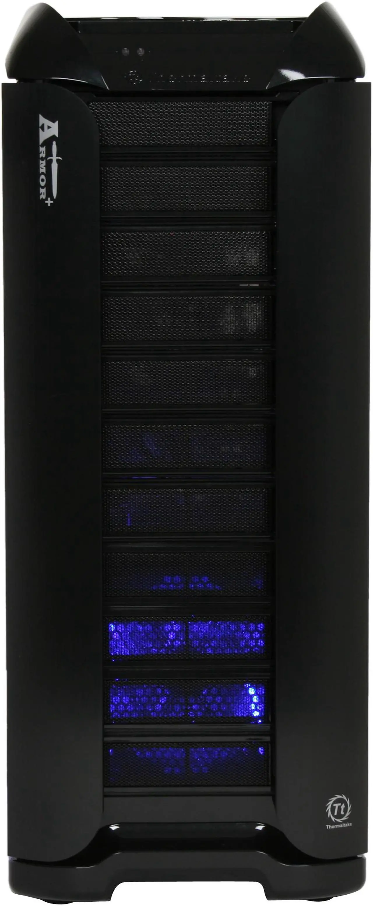 Alt view image 3 of 19 - Thermaltake ArmorPlus(Armor+) VH6000BWS Black Aluminum / Steel ATX Full Tower Computer Case