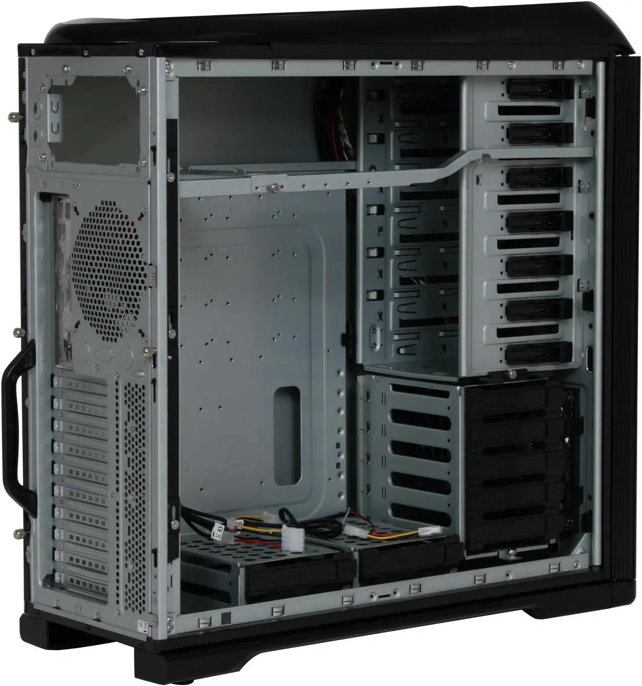 Alt view image 8 of 19 - Thermaltake ArmorPlus(Armor+) VH6000BWS Black Aluminum / Steel ATX Full Tower Computer Case