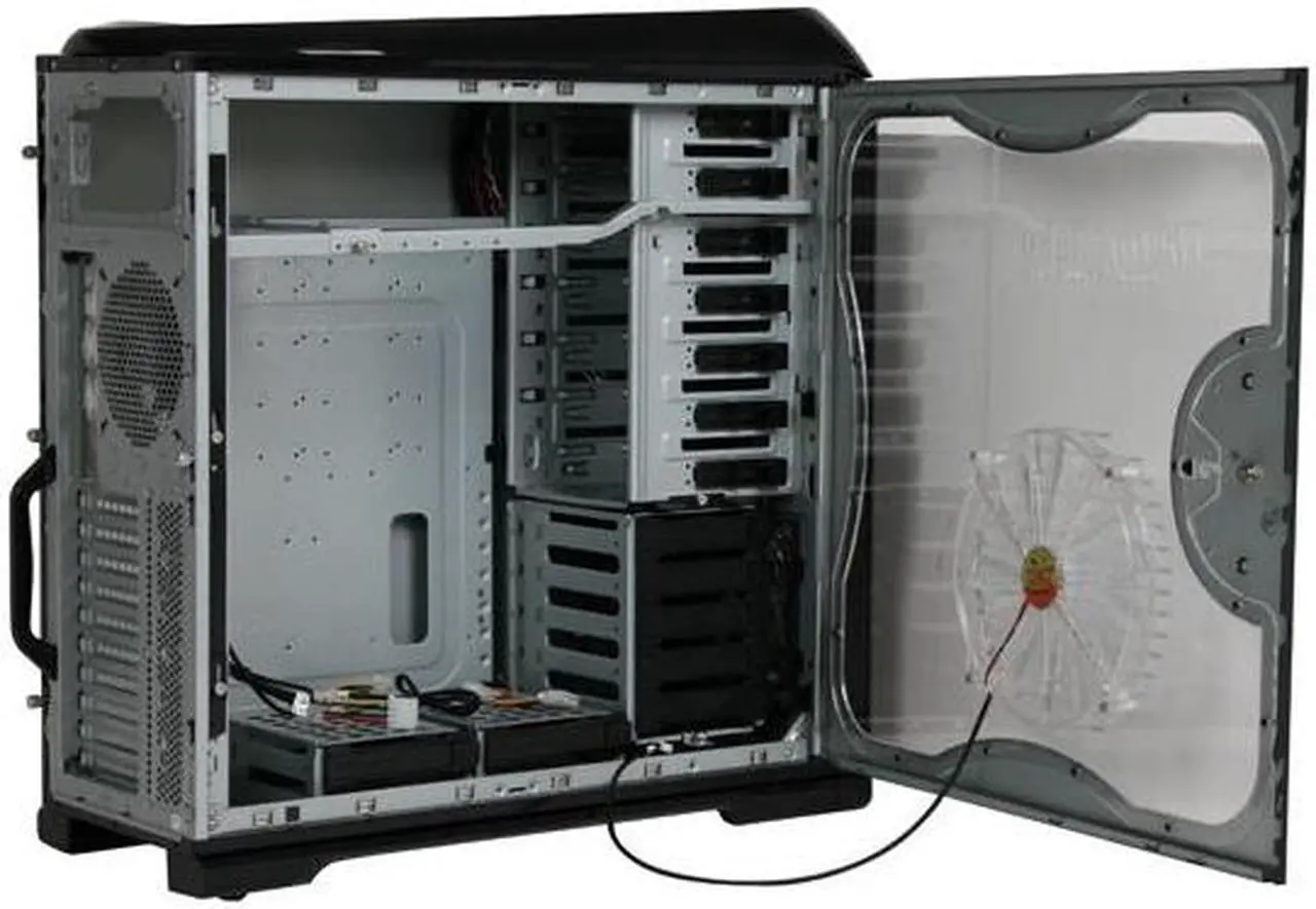 Alt view image 10 of 19 - Thermaltake ArmorPlus(Armor+) VH6000BWS Black Aluminum / Steel ATX Full Tower Computer Case