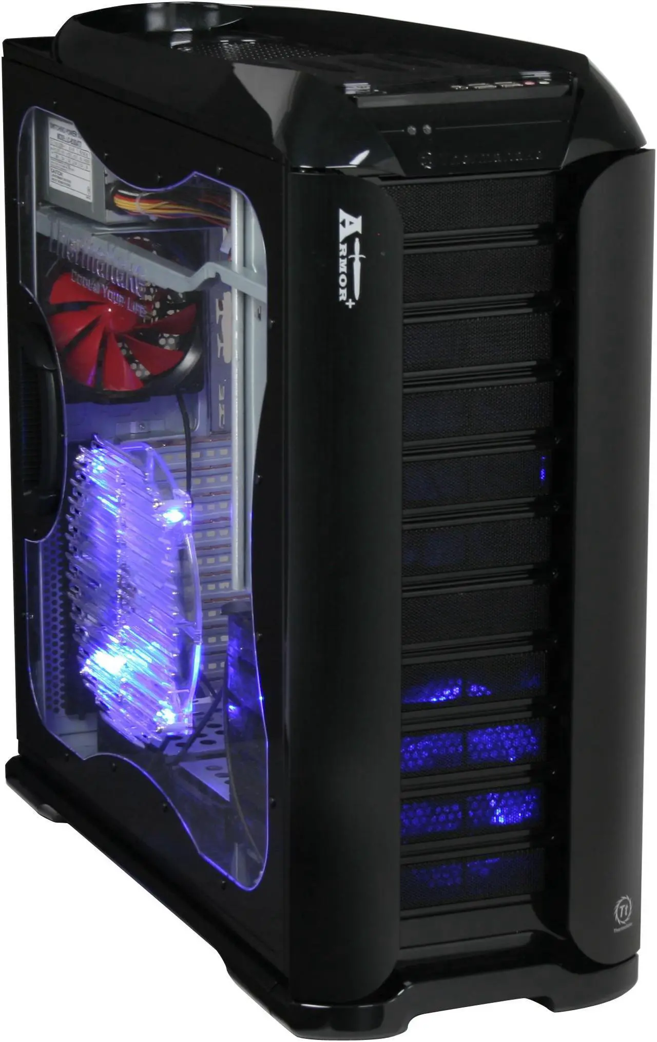 Main image of Thermaltake ArmorPlus(Armor+) VH6000BWS Black Aluminum / Steel ATX Full Tower Computer Case