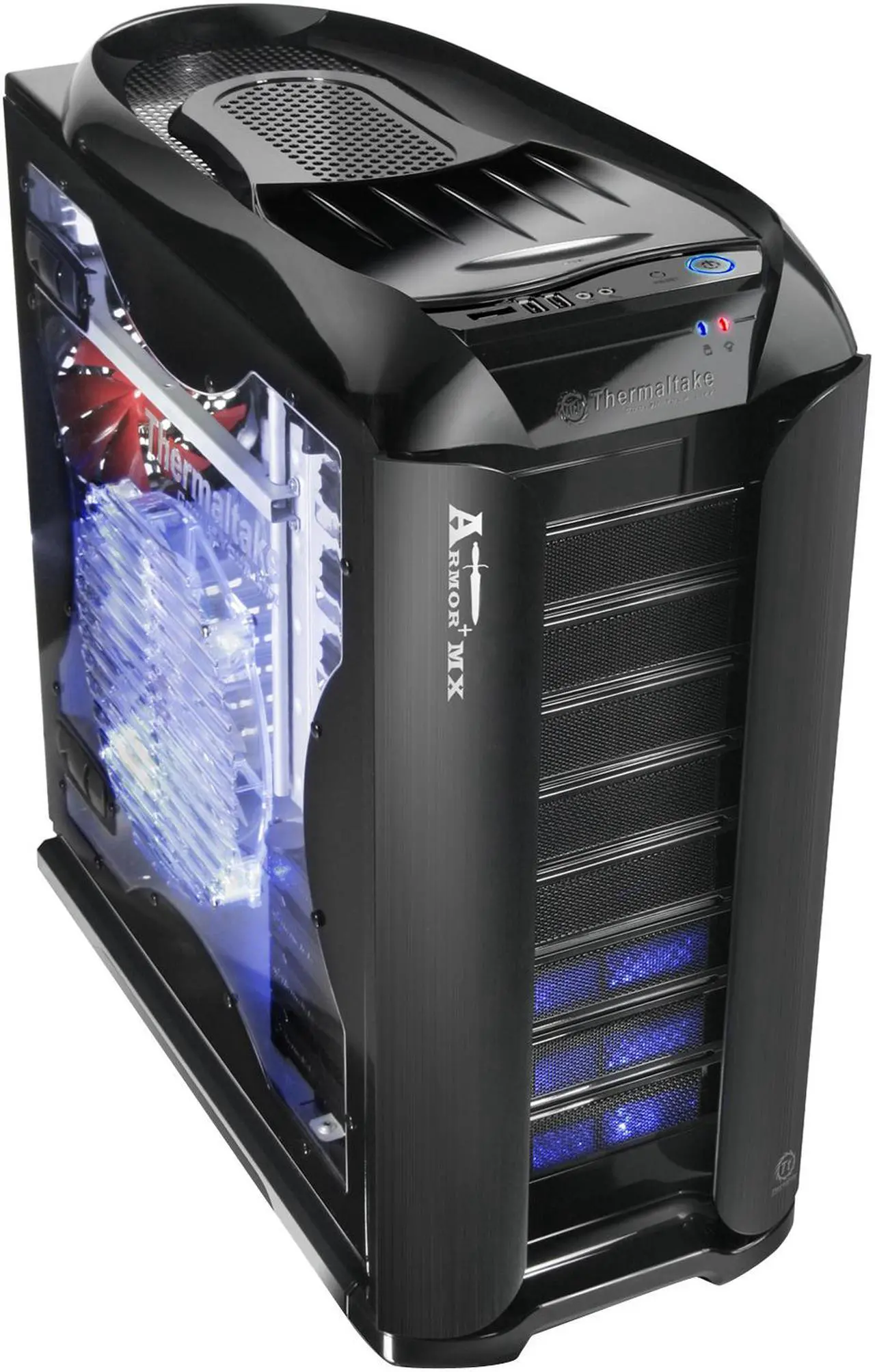 Main image of Thermaltake Armor+MX VH8000BWS Black Aluminum / Steel ATX Mid Tower Computer Case