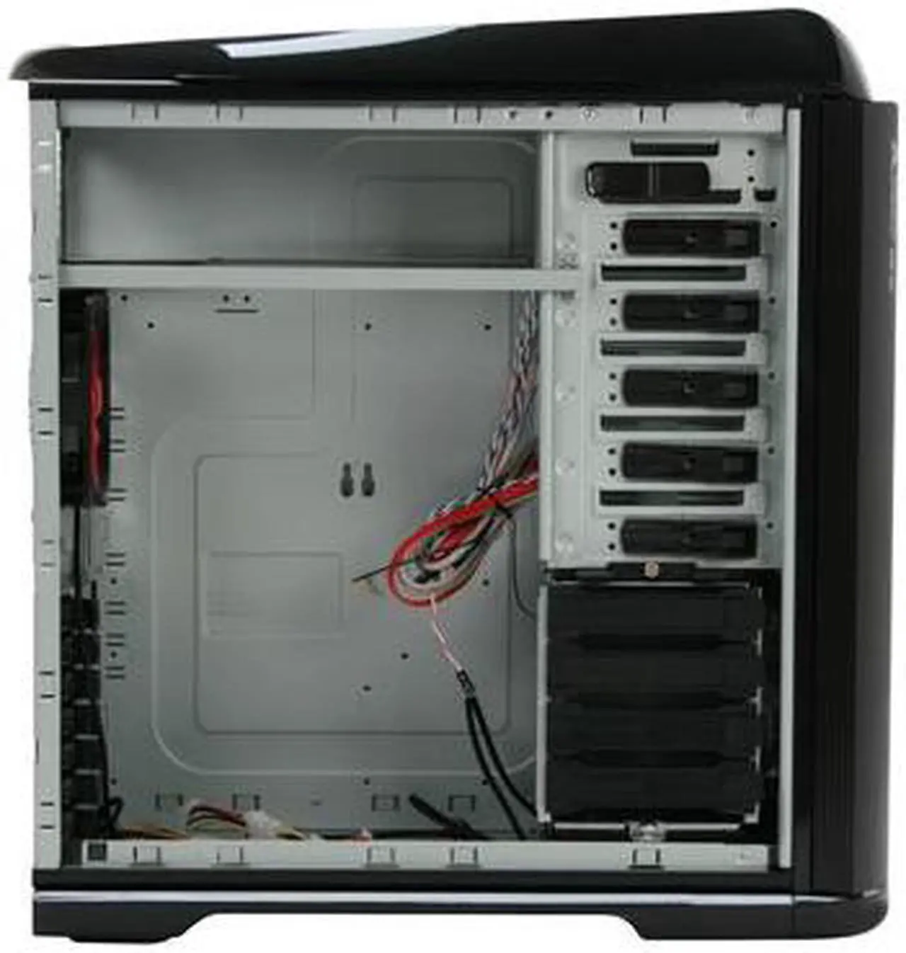 Alt view image 9 of 14 - Thermaltake Armor+MX VH8000BWS Black Aluminum / Steel ATX Mid Tower Computer Case