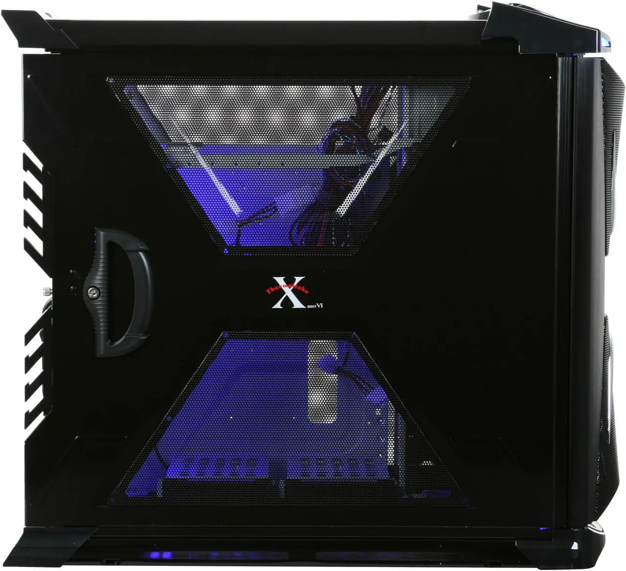 Alt view image 5 of 13 - Thermaltake Xaser VI VG4000BNSB Black Aluminum ATX Full Tower Computer Case