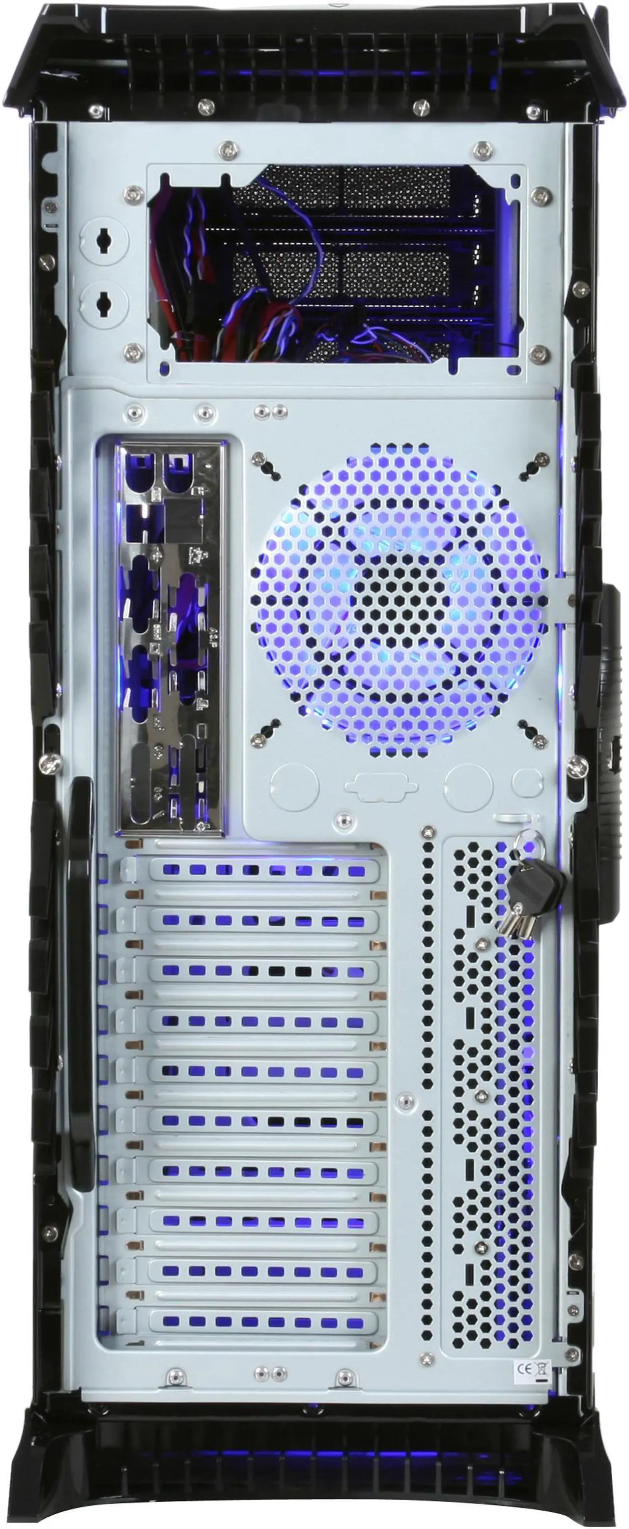 Alt view image 12 of 13 - Thermaltake Xaser VI VG4000BNSB Black Aluminum ATX Full Tower Computer Case