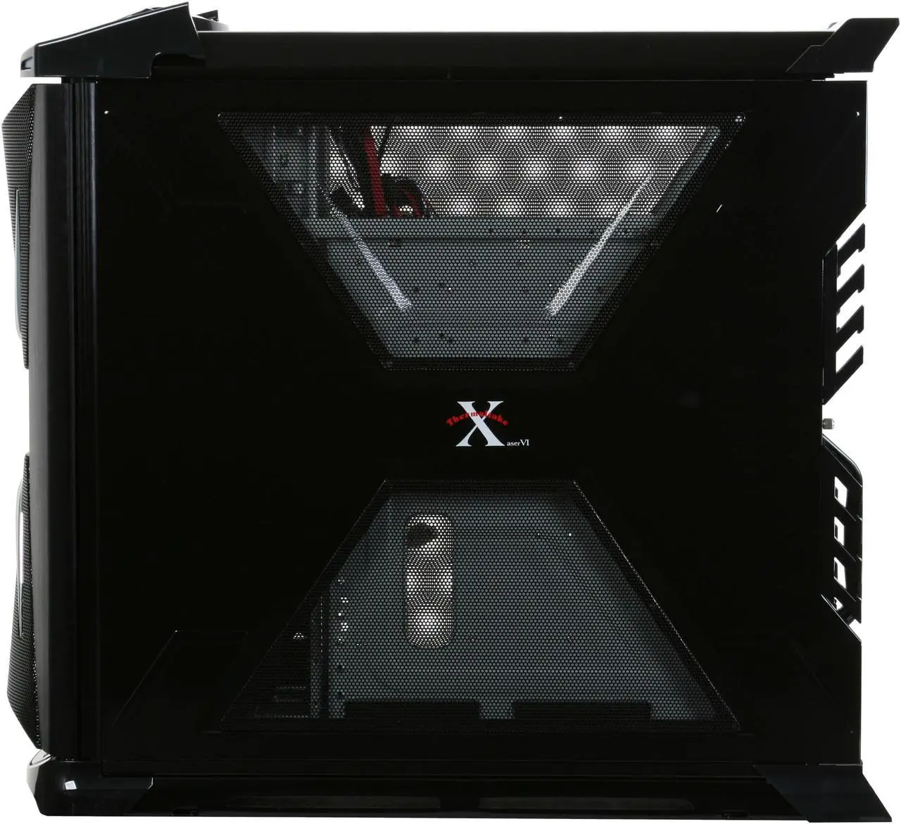 Alt view image 11 of 13 - Thermaltake Xaser VI VG4000BNSB Black Aluminum ATX Full Tower Computer Case