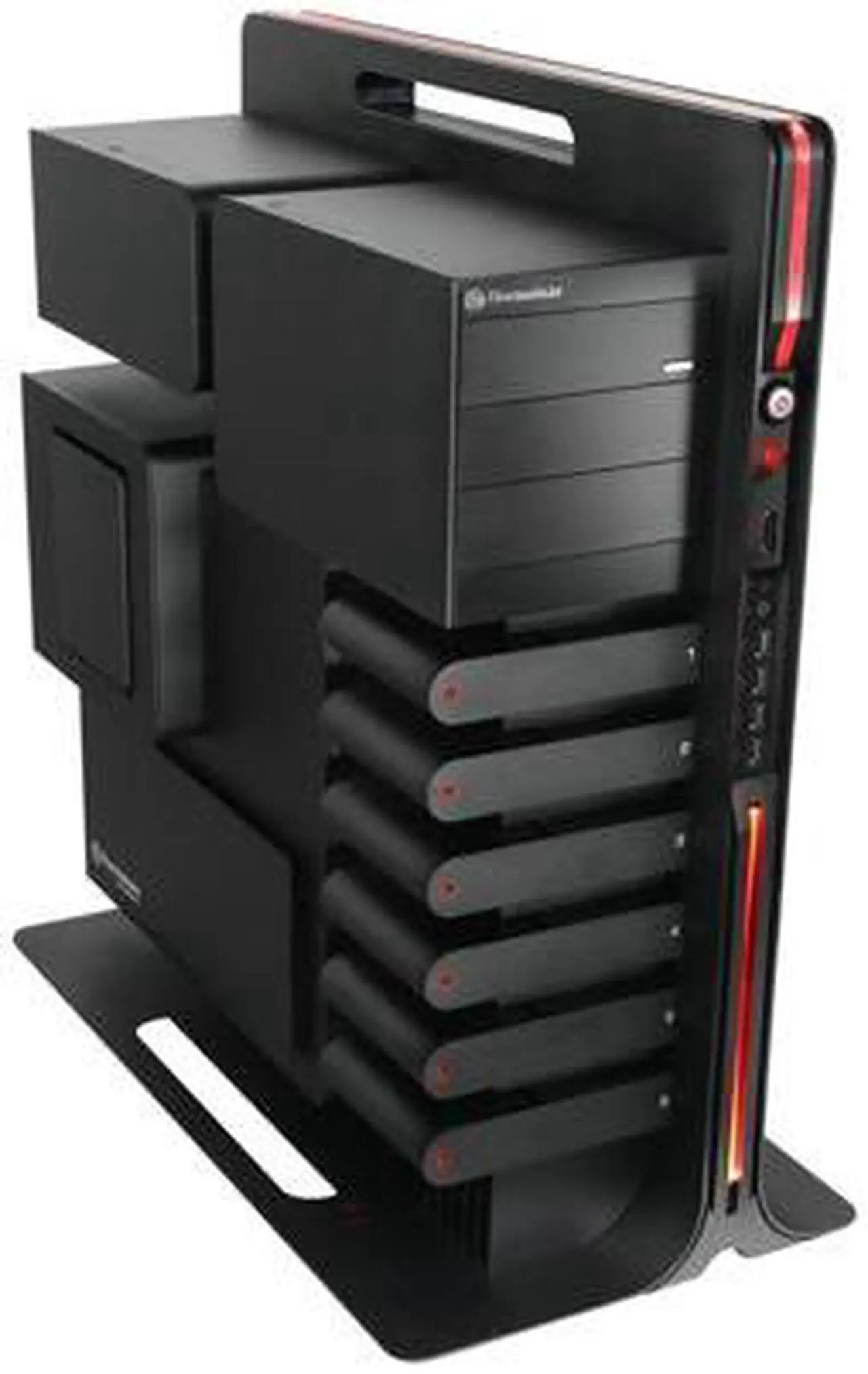 Main image of Thermaltake Level 10 VL30001N1Z Black Aluminum ATX Super Full Tower Gaming Station Computer Case