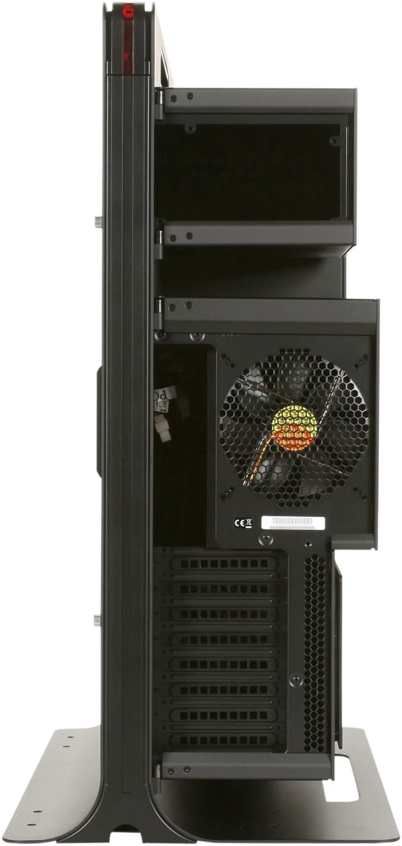 Alt view image 10 of 12 - Thermaltake Level 10 VL30001N1Z Black Aluminum ATX Super Full Tower Gaming Station Computer Case
