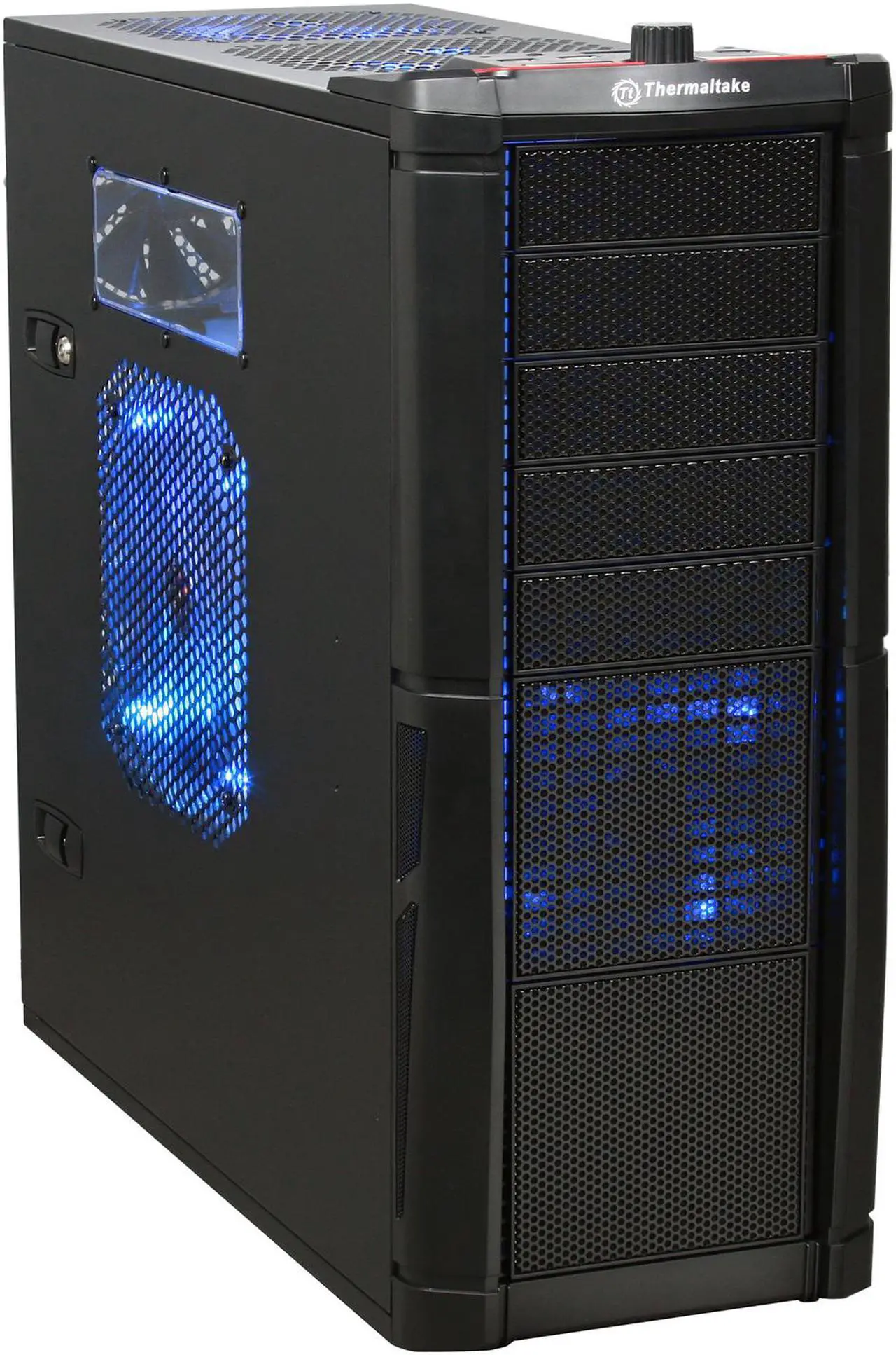 Alt view image 2 of 13 - Thermaltake Element V VL20001W2Z Black Steel SECC / Plastic ATX Full Tower Computer Case