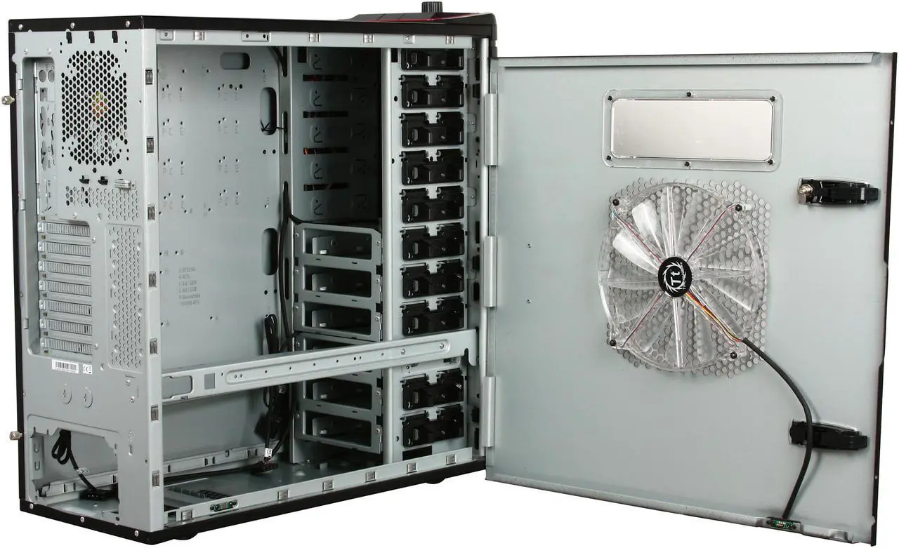Alt view image 8 of 13 - Thermaltake Element V VL20001W2Z Black Steel SECC / Plastic ATX Full Tower Computer Case