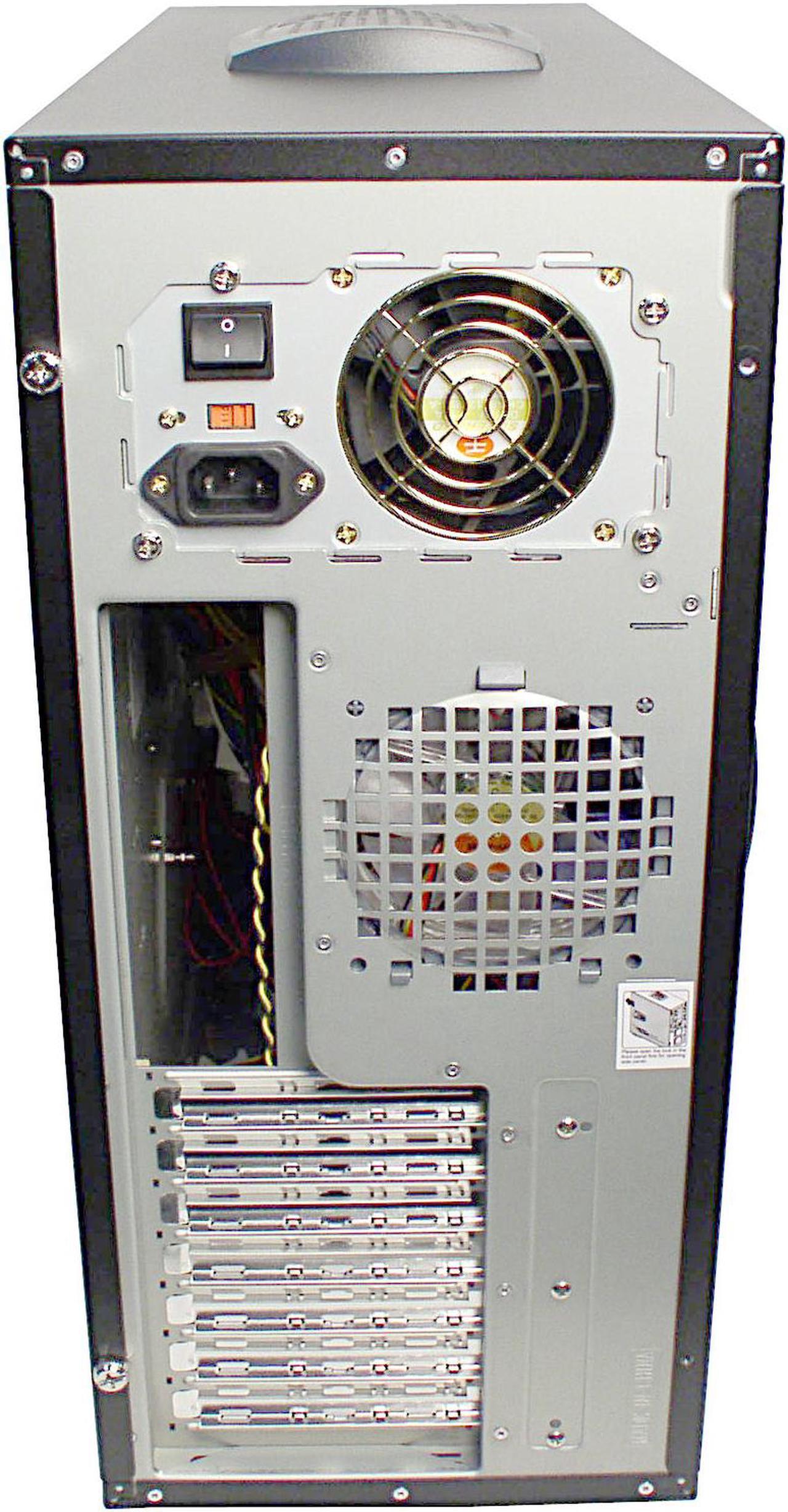 Alt view image 8 of 10 - Thermaltake Xaser V Damier V5420AU Black Aluminum / Steel ATX Mid Tower Computer Case 420W Power Supply
