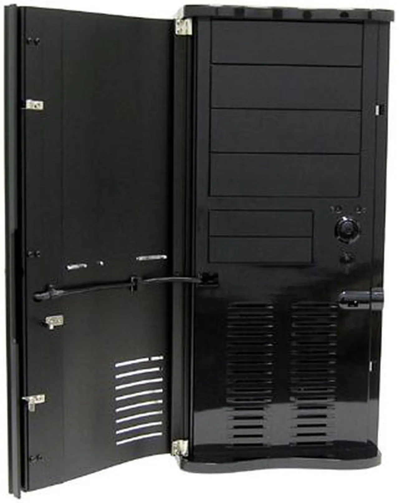 Alt view image 6 of 18 - Thermaltake Tsunami VA3000BWA Black Aluminum ATX Mid Tower Computer Case