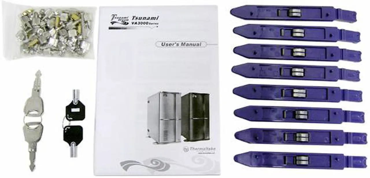 Alt view image 14 of 18 - Thermaltake Tsunami VA3000BWA Black Aluminum ATX Mid Tower Computer Case