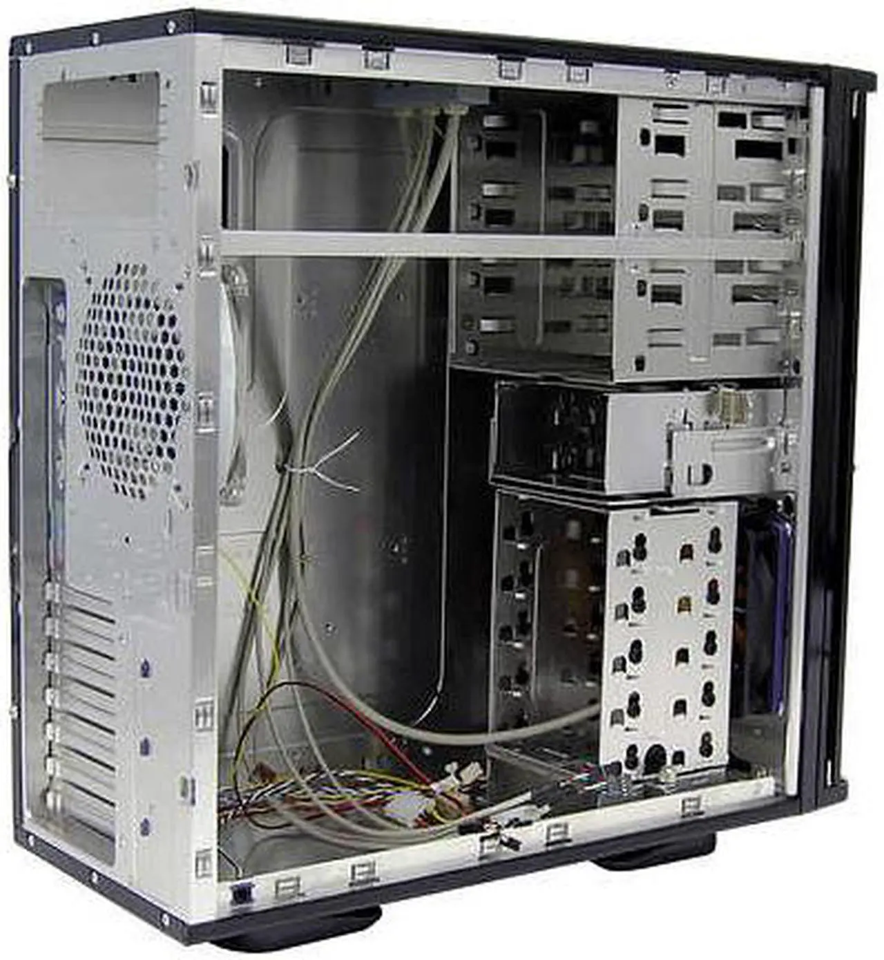 Alt view image 12 of 18 - Thermaltake Tsunami VA3000BWA Black Aluminum ATX Mid Tower Computer Case