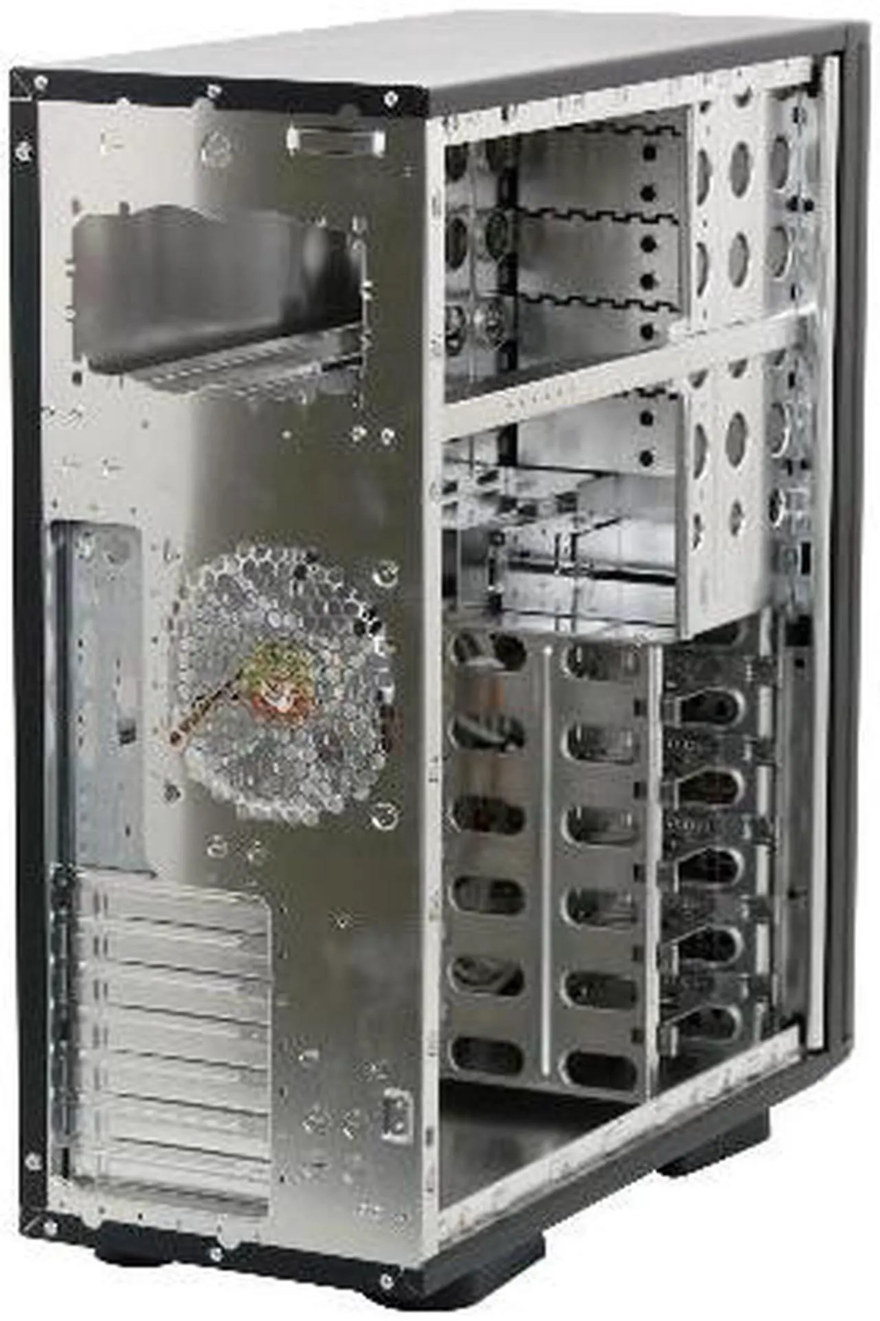 Alt view image 10 of 13 - Thermaltake SHARK VA7000BWA Black Aluminum ATX Full Tower Computer Case
