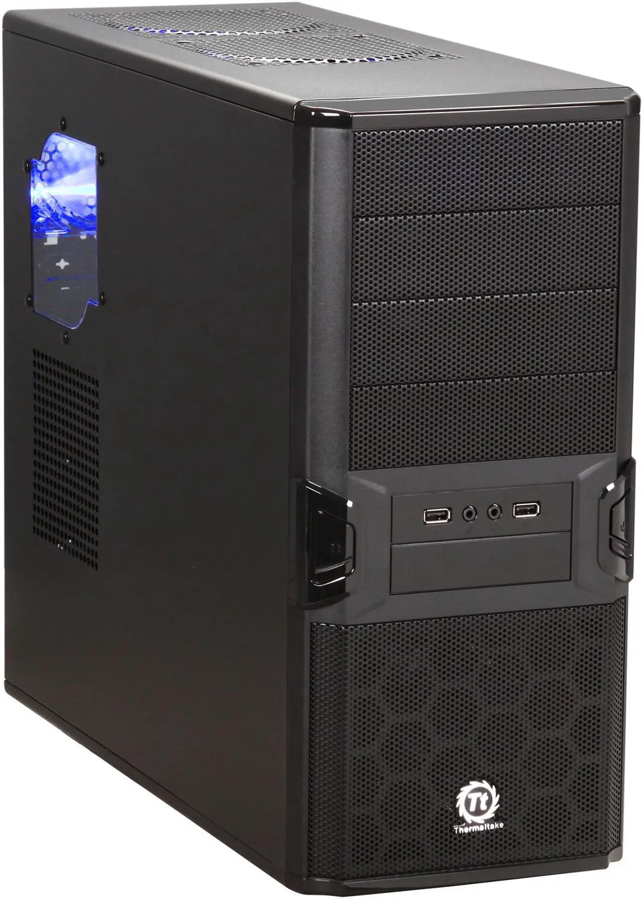 Main image of Thermaltake VL84301W2Z V3 Black Edition with 430W  Power Supply ATX Mid Tower Computer Case