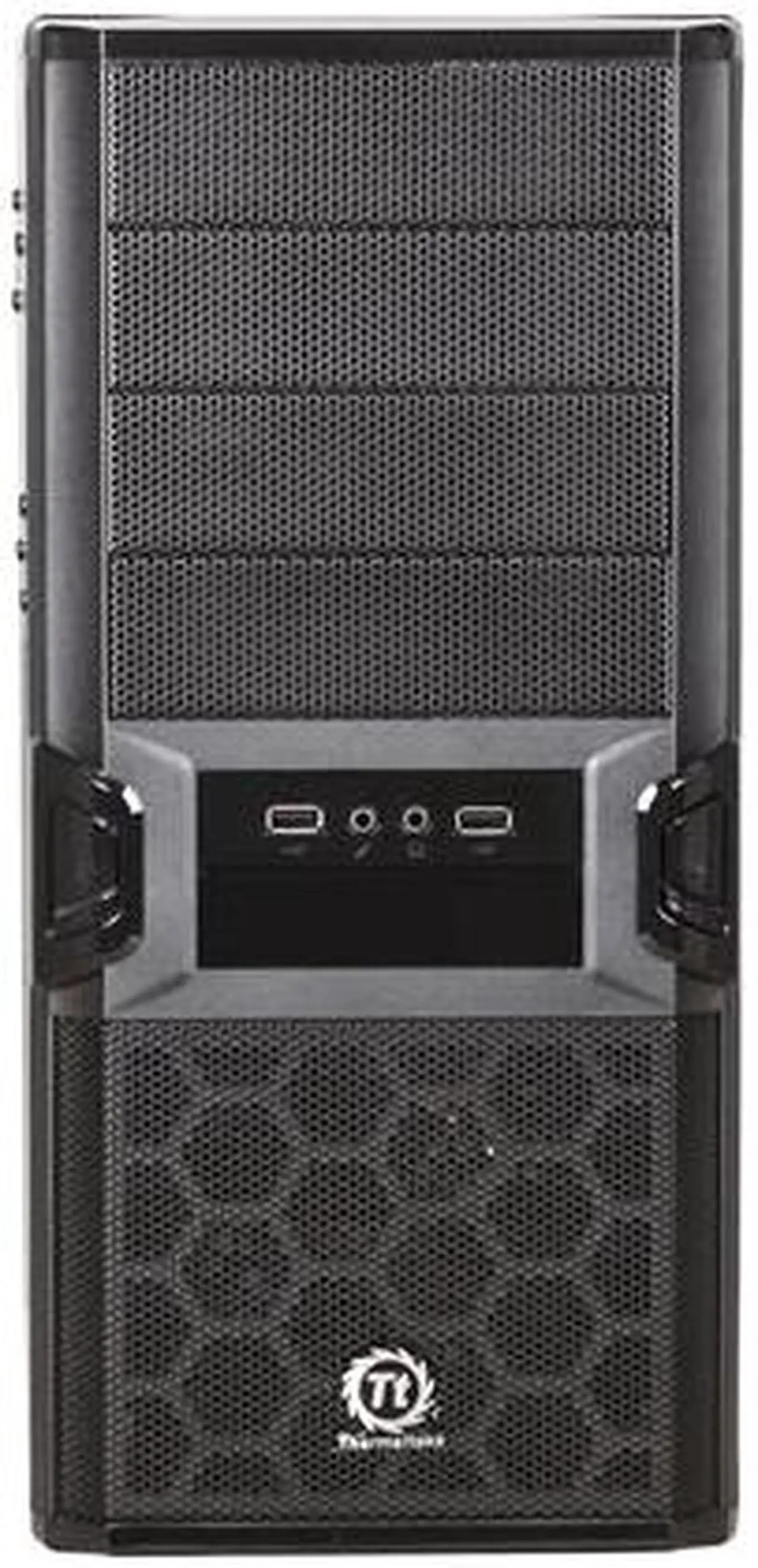 Alt view image 2 of 8 - Thermaltake VL84301W2Z V3 Black Edition with 430W  Power Supply ATX Mid Tower Computer Case
