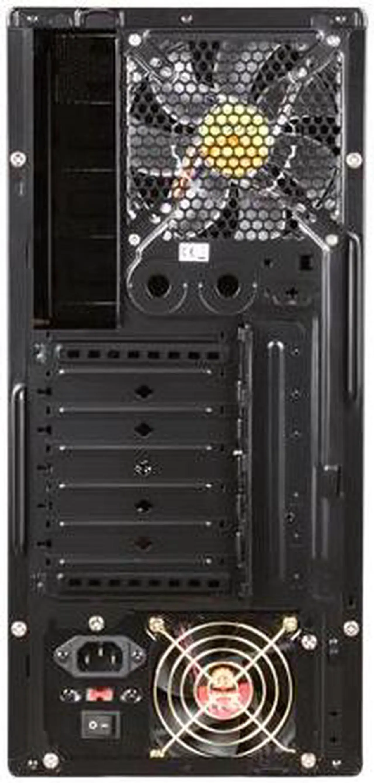 Alt view image 8 of 8 - Thermaltake VL84301W2Z V3 Black Edition with 430W  Power Supply ATX Mid Tower Computer Case