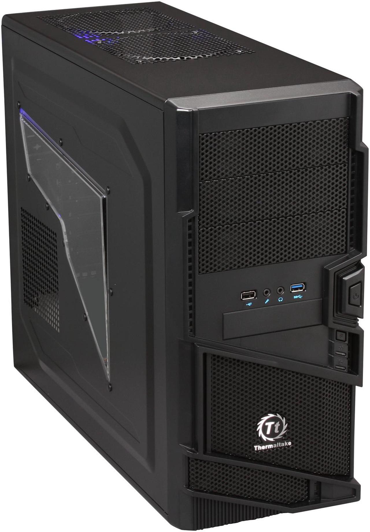 Thermaltake Commander MS-I ID VN400A1W2N Black SECC ATX Mid Tower Computer Case