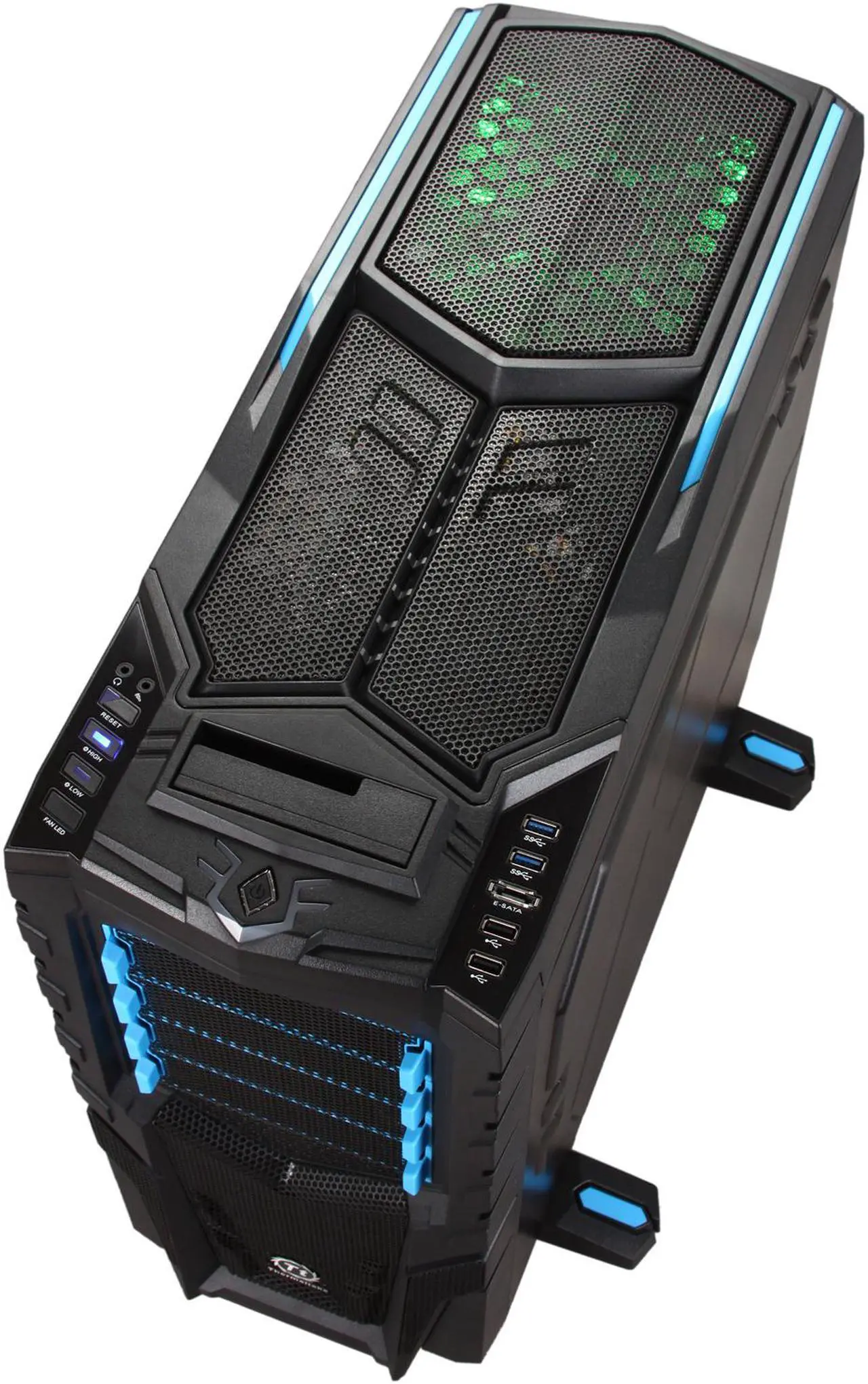 Alt view image 8 of 10 - Thermaltake Chaser Series Chaser MK-I (VN300M1W2N) Black SECC Extra Big ATX Tower Computer Case Support ATX PS2 Power Supply