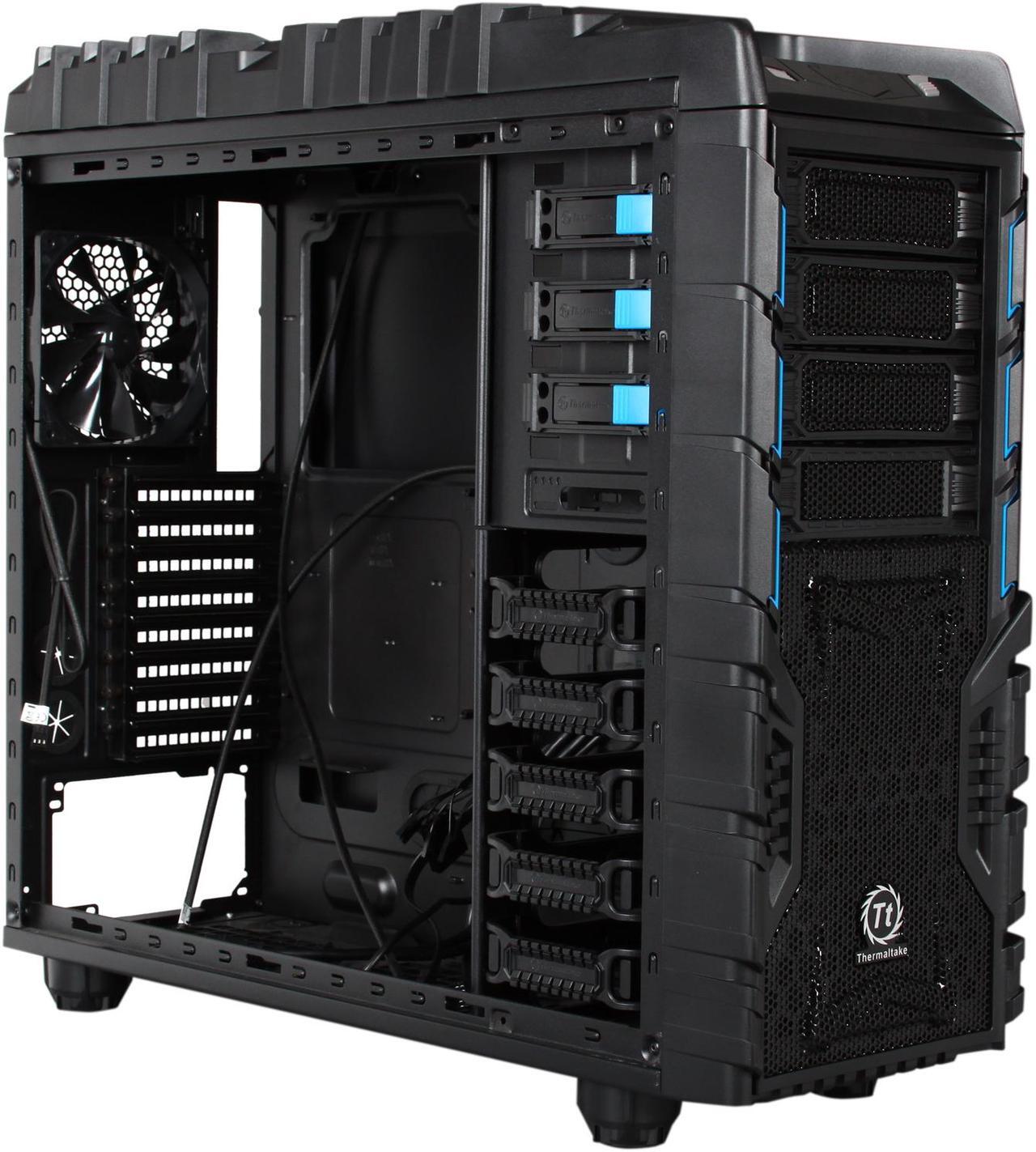 Alt view image 7 of 9 - Thermaltake Overseer RX-I VN700M1W2N Black SECC ATX Full Tower Computer Case Standard PS2 PSU Power Supply