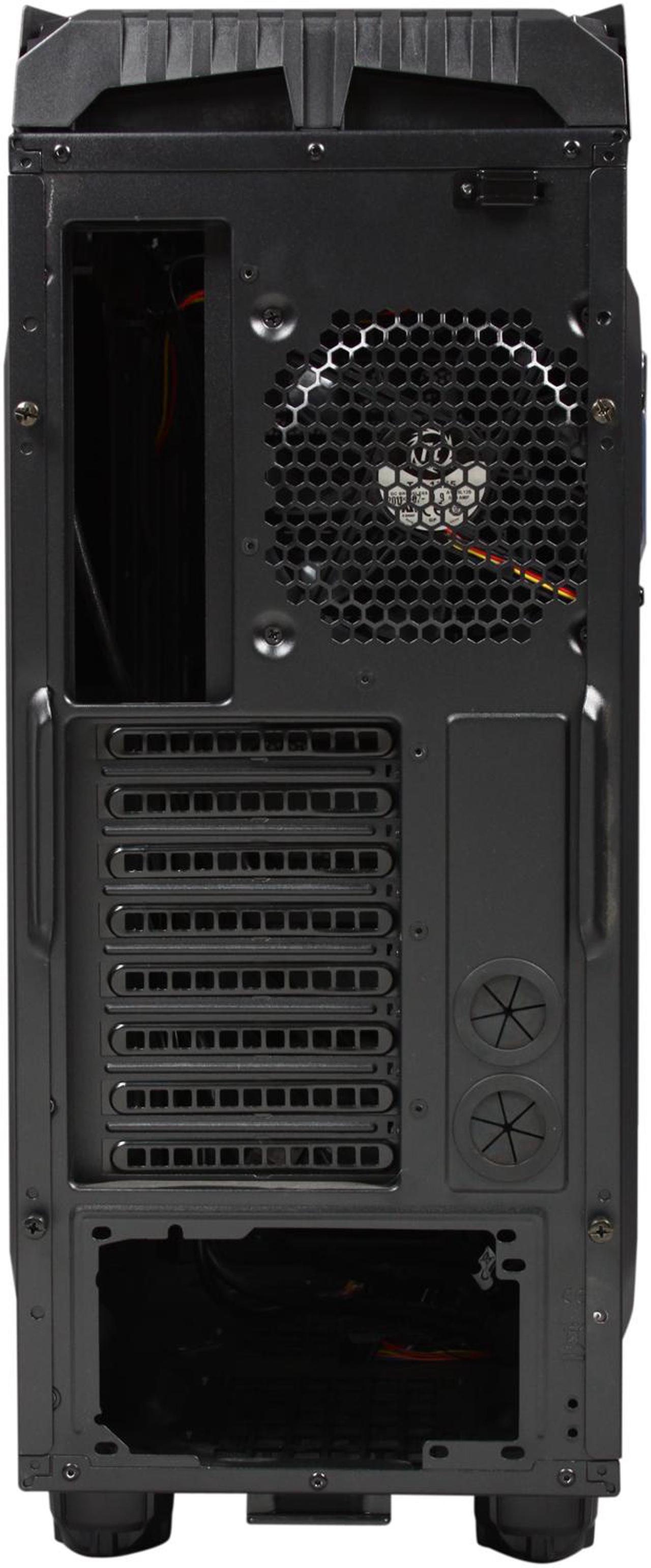 Alt view image 8 of 9 - Thermaltake Overseer RX-I VN700M1W2N Black SECC ATX Full Tower Computer Case Standard PS2 PSU Power Supply
