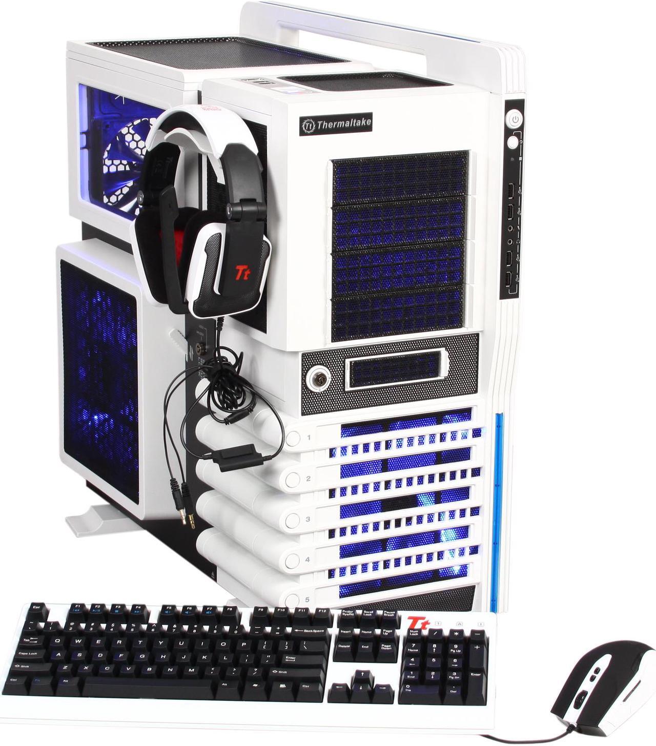 Main image of Thermaltake Level 10 GT UGK Combat Snow Edition (VN10006W2N-B) Ultimate Gaming Kit White and Black SECC / Plastic ATX Full Tower Computer Case with Tt eSPORTS MEGA G1 Keyboard, Black Gaming Mouse and Shock Gaming Headset