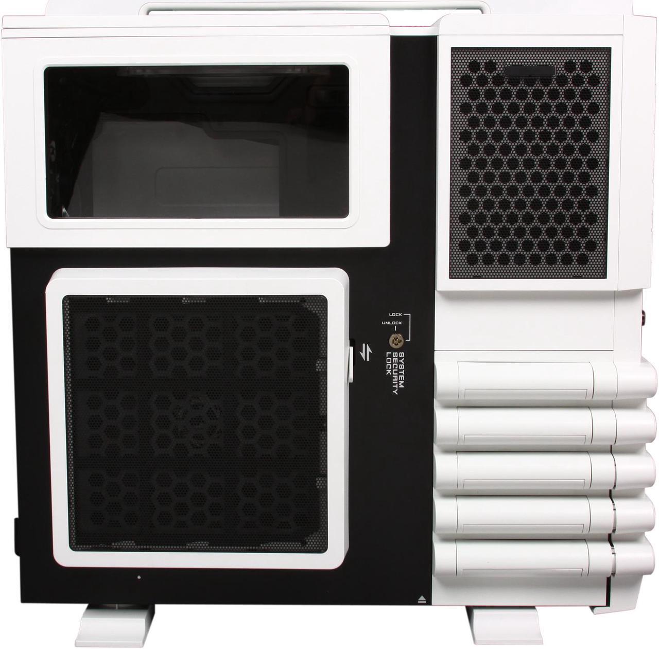 Alt view image 4 of 15 - Thermaltake Level 10 GT UGK Combat Snow Edition (VN10006W2N-B) Ultimate Gaming Kit White and Black SECC / Plastic ATX Full Tower Computer Case with Tt eSPORTS MEGA G1 Keyboard, Black Gaming Mouse and Shock Gaming Headset