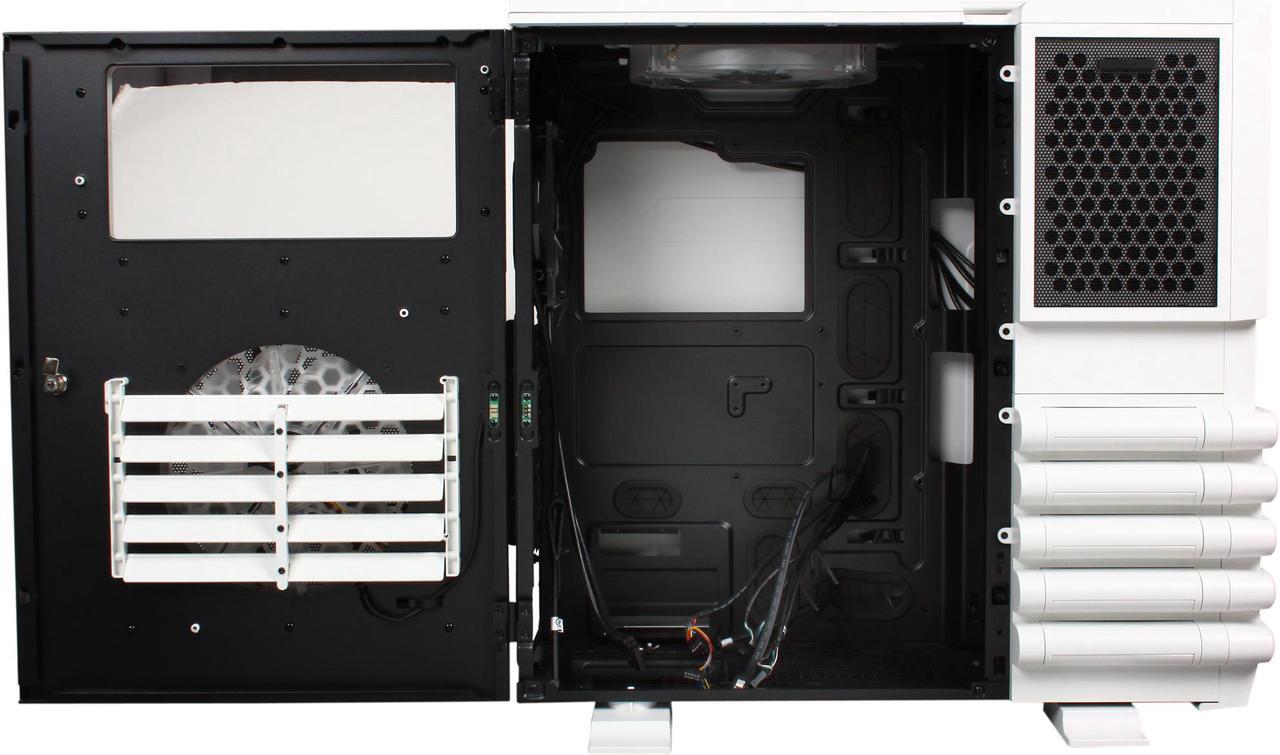 Alt view image 7 of 15 - Thermaltake Level 10 GT UGK Combat Snow Edition (VN10006W2N-B) Ultimate Gaming Kit White and Black SECC / Plastic ATX Full Tower Computer Case with Tt eSPORTS MEGA G1 Keyboard, Black Gaming Mouse and Shock Gaming Headset
