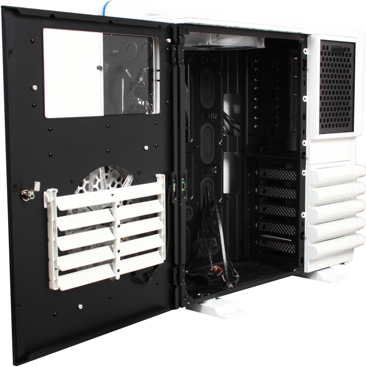 Alt view image 8 of 15 - Thermaltake Level 10 GT UGK Combat Snow Edition (VN10006W2N-B) Ultimate Gaming Kit White and Black SECC / Plastic ATX Full Tower Computer Case with Tt eSPORTS MEGA G1 Keyboard, Black Gaming Mouse and Shock Gaming Headset