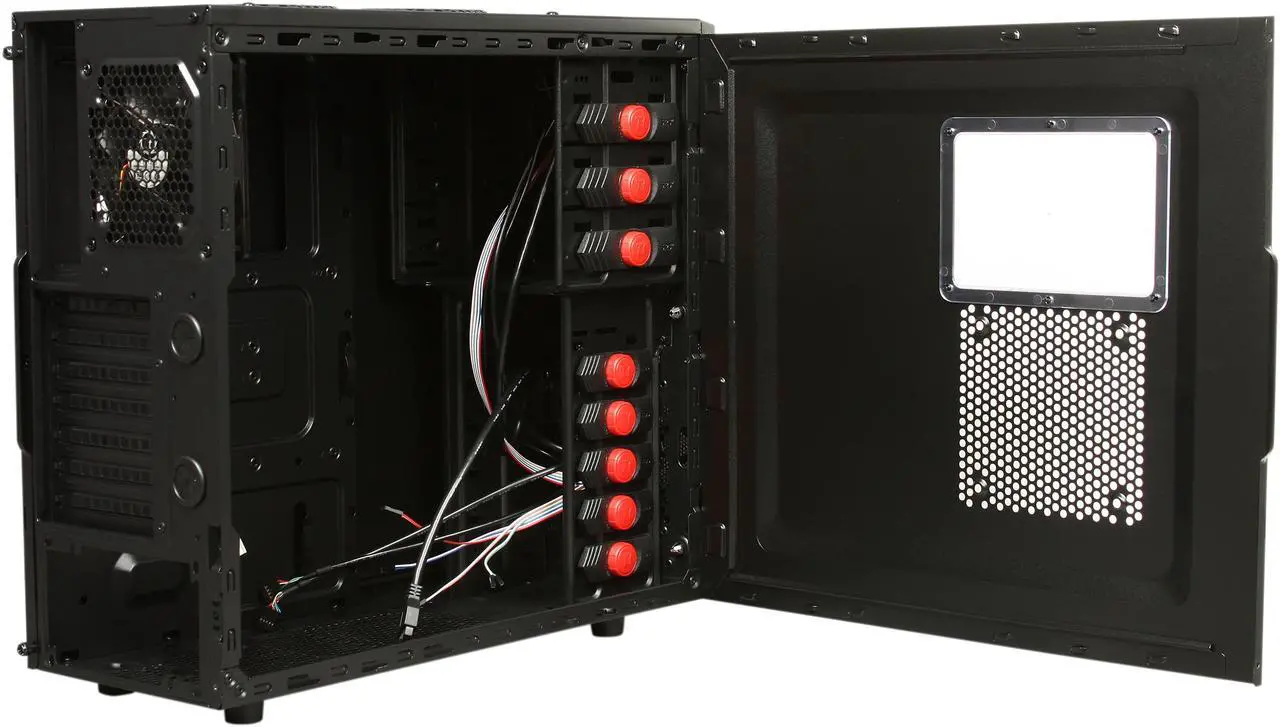 Alt view image 5 of 9 - Thermaltake Commander Series Commander MS-II Black SECC ATX Mid Tower Computer Case