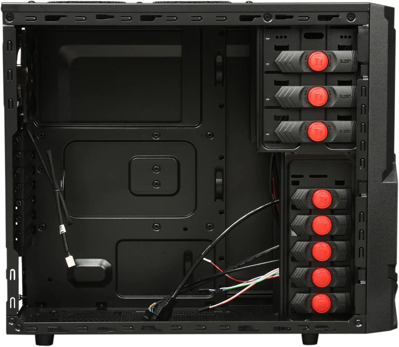Alt view image 6 of 9 - Thermaltake Commander Series Commander MS-II Black SECC ATX Mid Tower Computer Case
