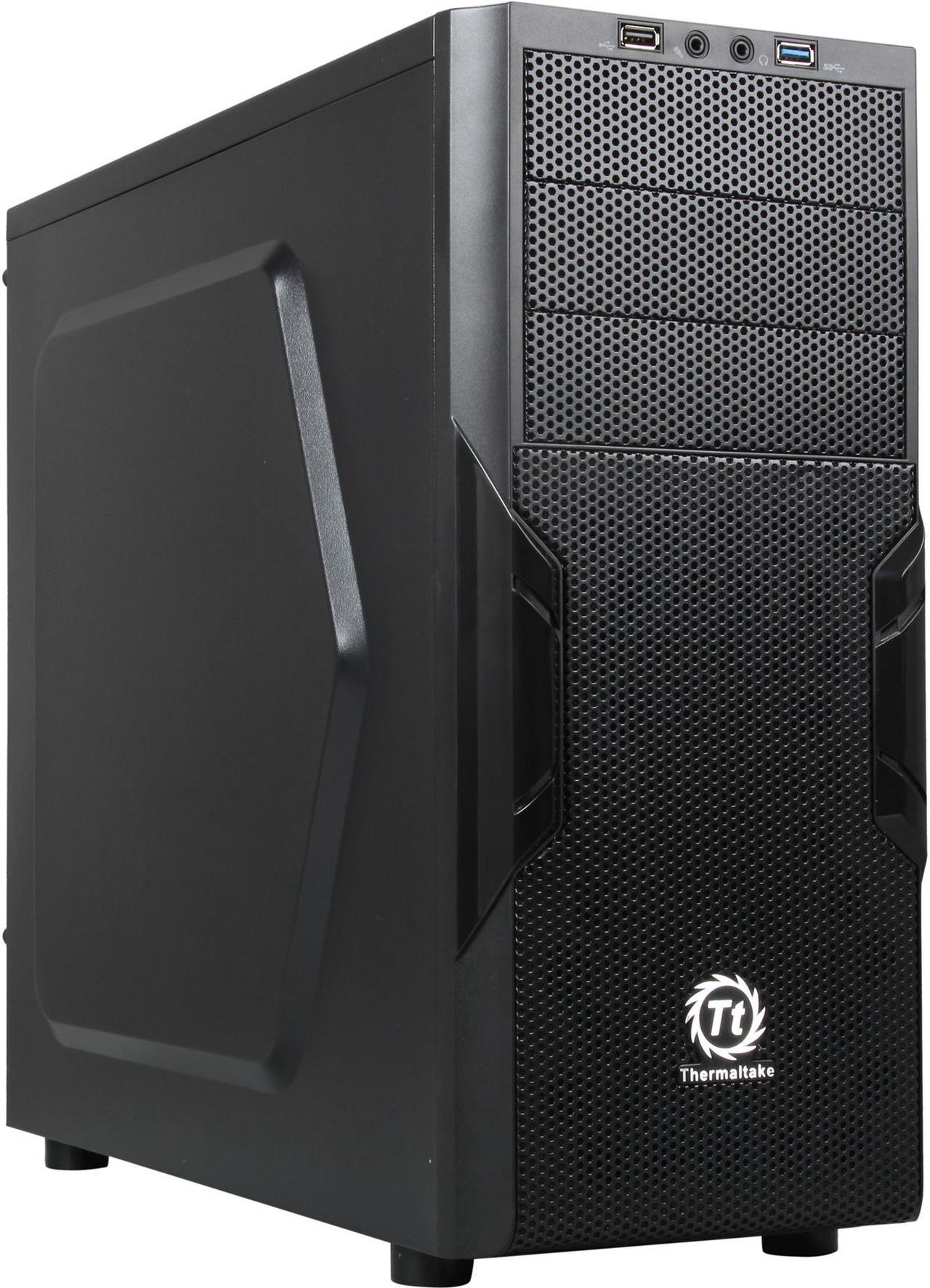 Thermaltake Versa H22 SPCC ATX Mid-Tower Gaming Case 7 x Expansion Slots 3 x 5.25" External Drive Bays