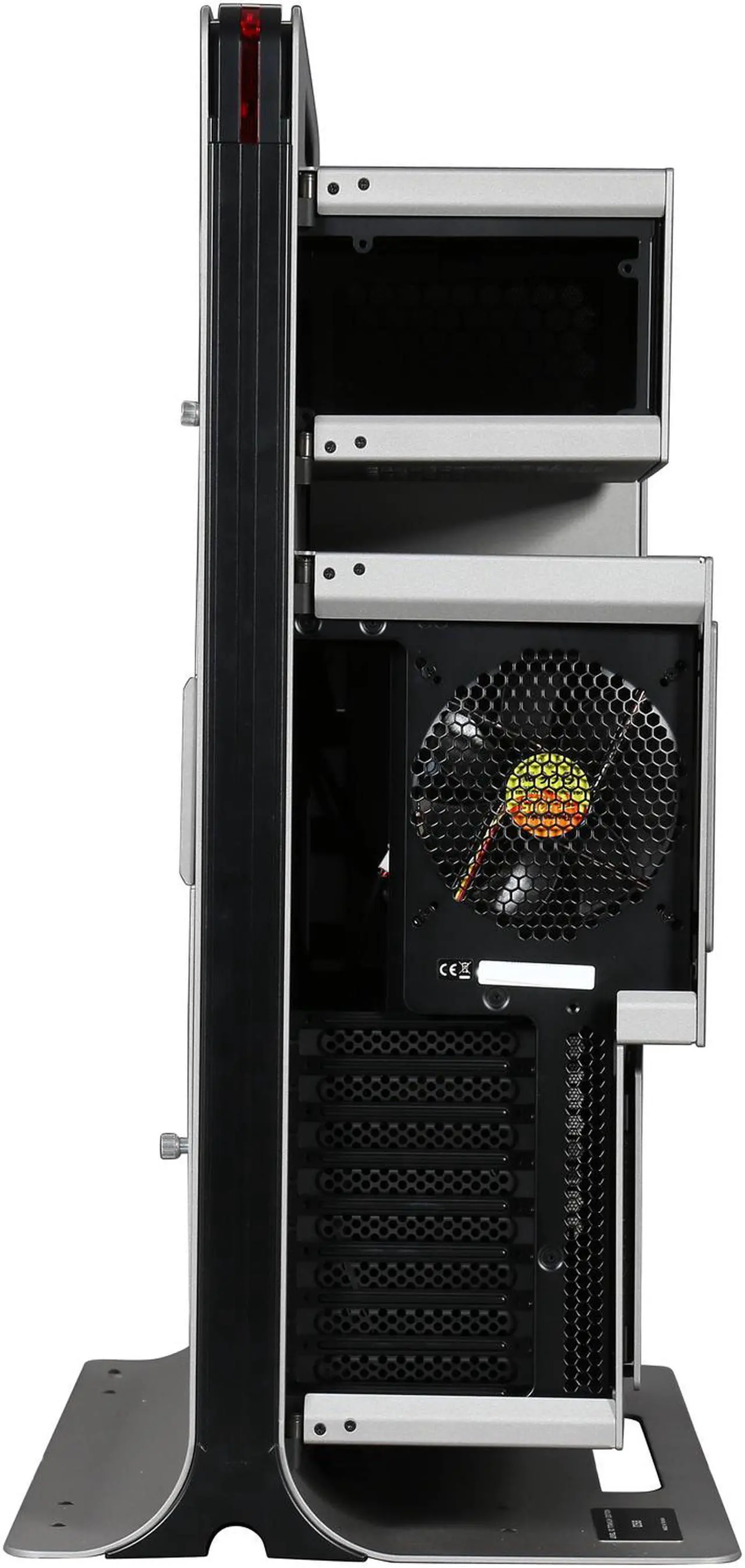 Alt view image 6 of 8 - Thermaltake Level 10 Titanium Edition VL300A9N1N Aluminum USB 3.0 Black / Titanium ATX Gaming Full Tower Computer Case