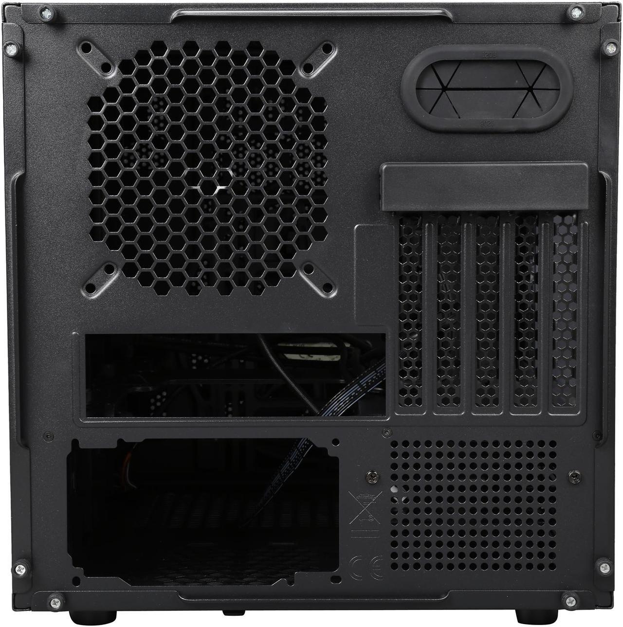 Alt view image 7 of 15 - Thermaltake Core V21 Black Extreme Micro ATX Cube Chassis CA-1D5-00S1WN-00