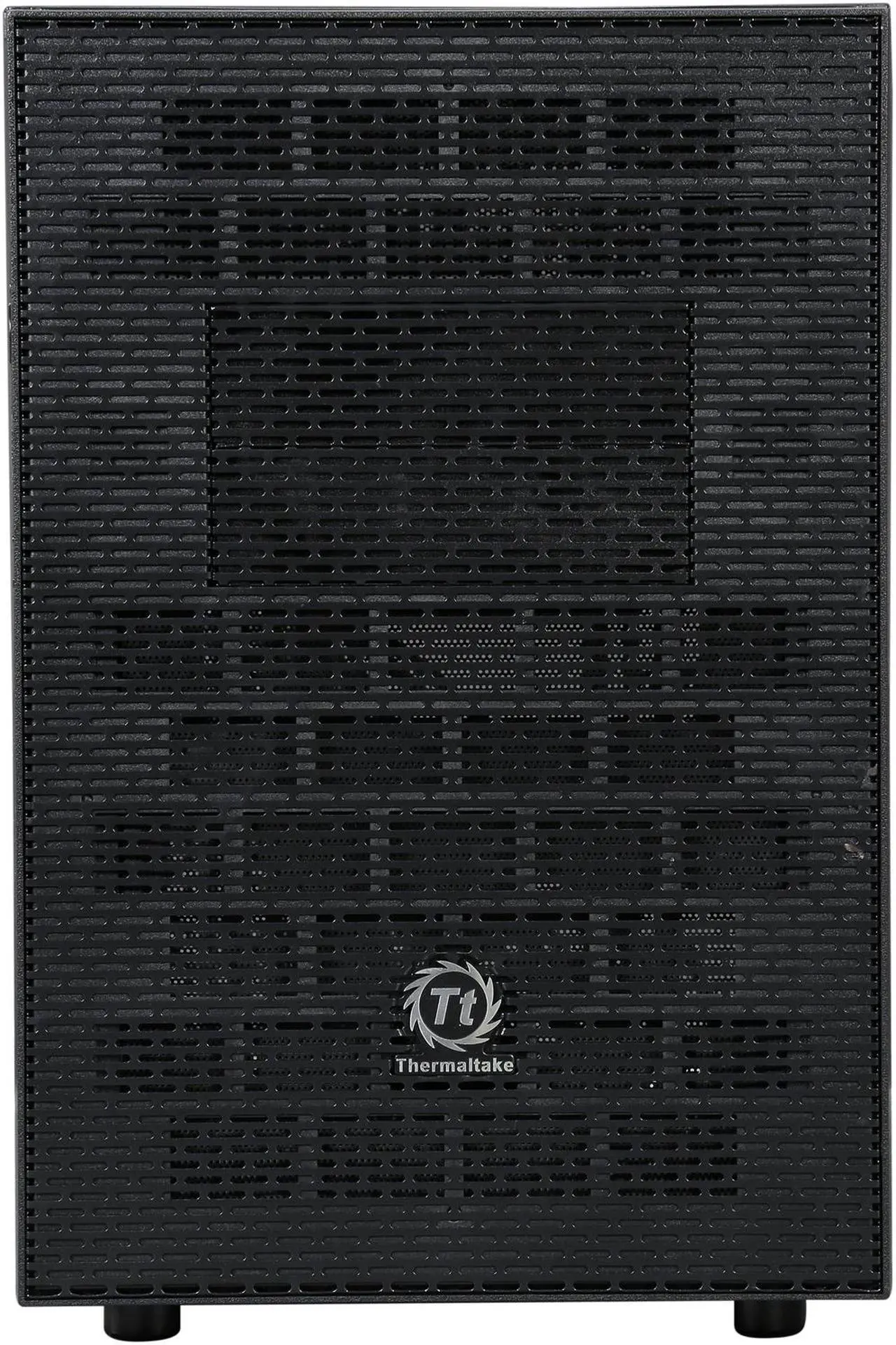 Alt view image 3 of 9 - Thermaltake Core X1 Black Mini ITX Stackable Tt LCS Certified Cube Chassis CA-1D6-00S1WN-00