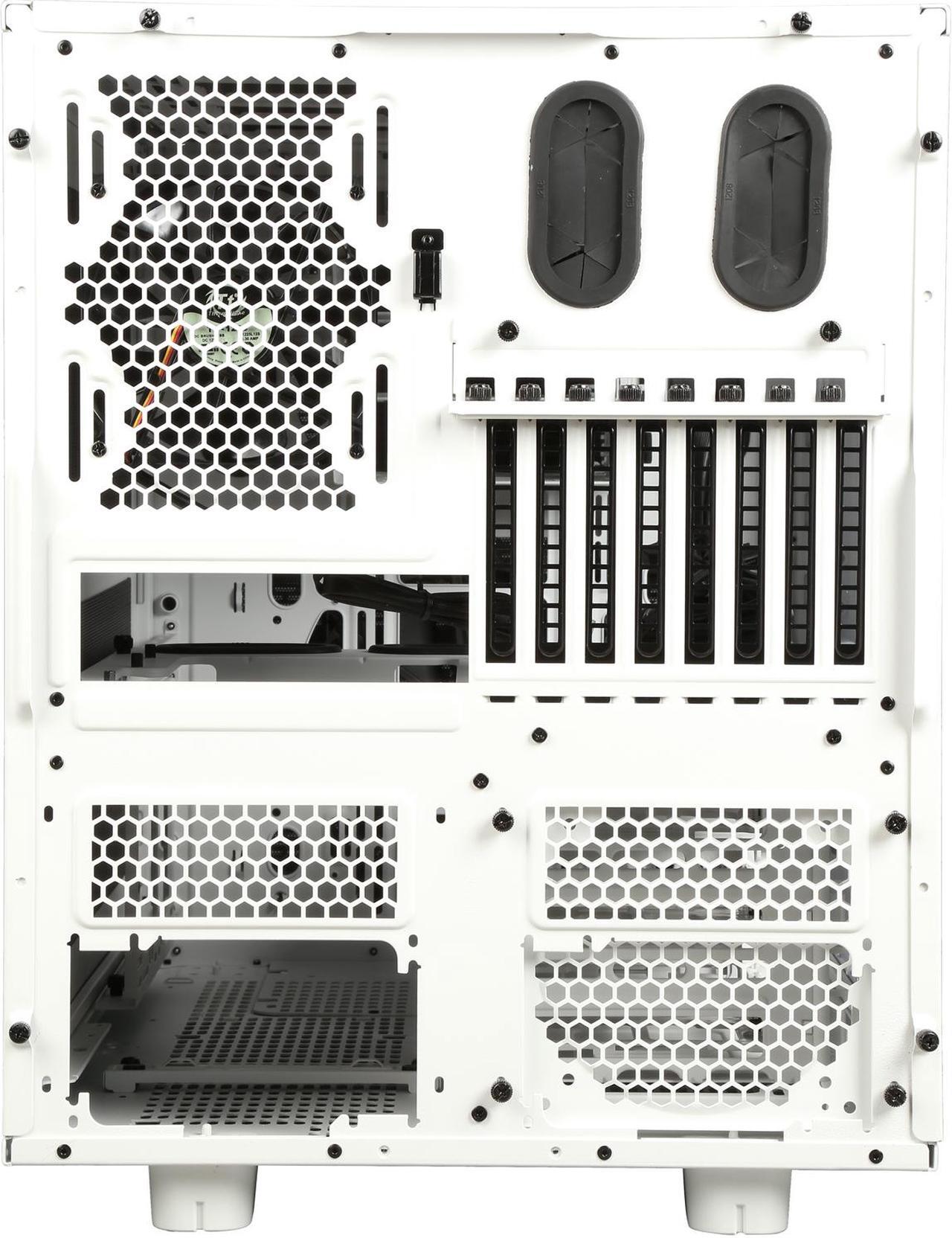 Alt view image 9 of 9 - Thermaltake Core X9 Snow Edition E-ATX Stackable Tt LCS Certified Cube Chassis CA-1D8-00F6WN-00