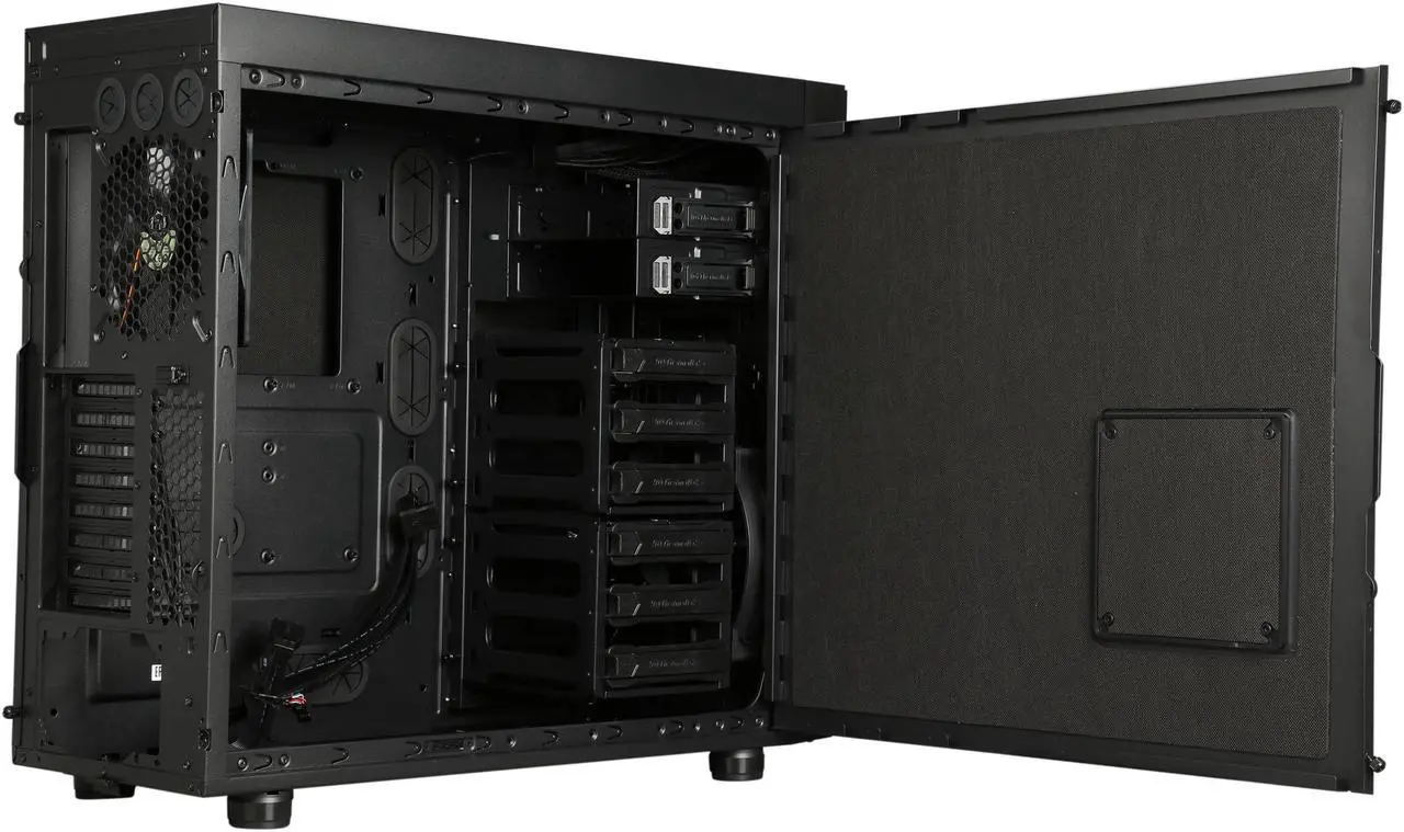 Alt view image 6 of 10 - Thermaltake Suppressor F51 E-ATX Mid Tower Tt LCS Certified Gaming Silent Computer Case CA-1E1-00M1NN-00
