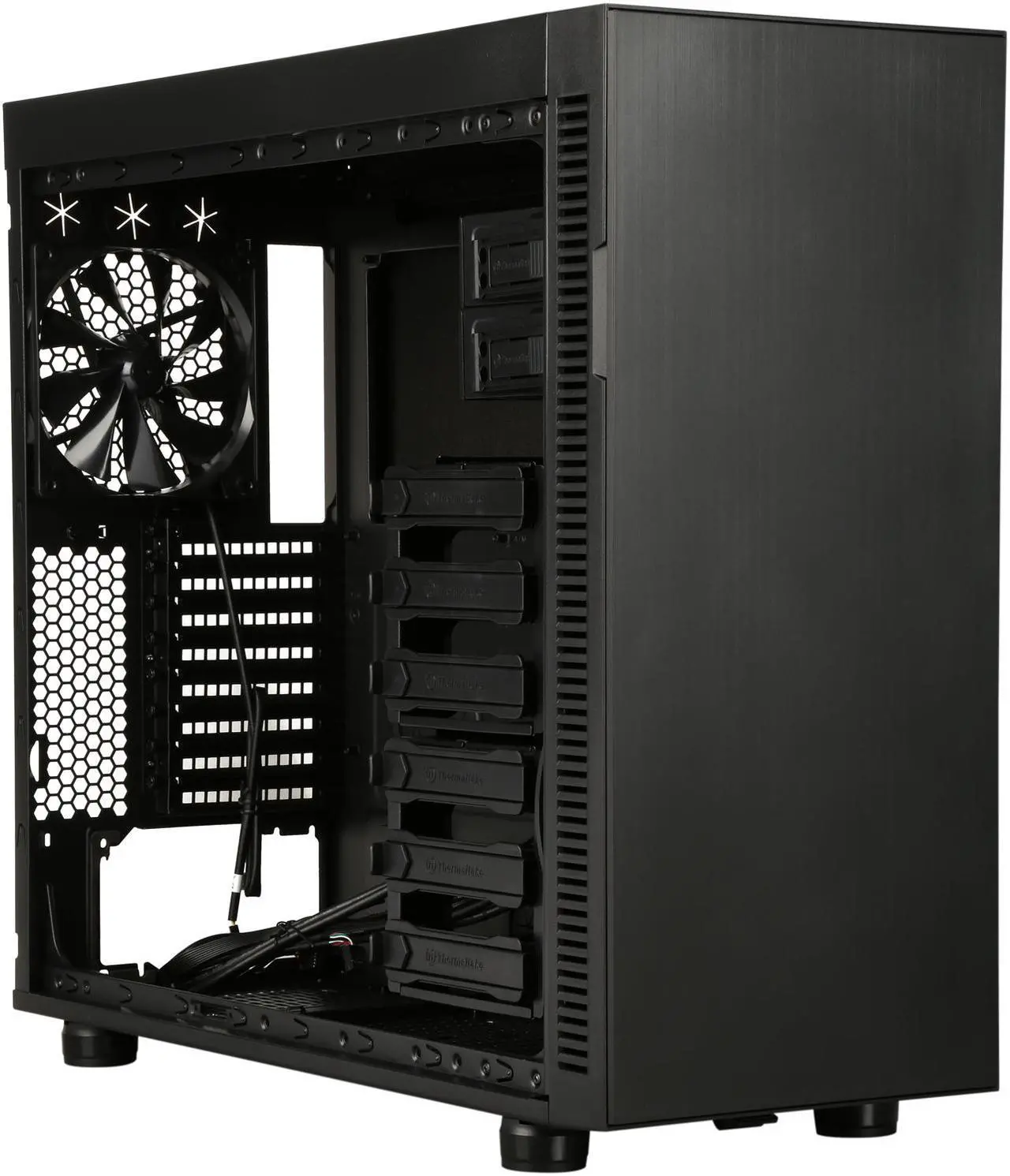 Alt view image 8 of 10 - Thermaltake Suppressor F51 E-ATX Mid Tower Tt LCS Certified Gaming Silent Computer Case CA-1E1-00M1NN-00
