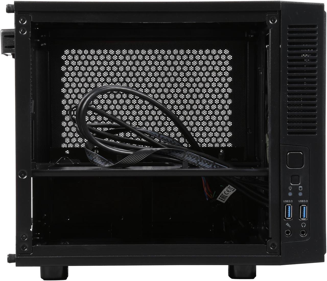 Alt view image 7 of 9 - Thermaltake Suppressor F1 CA-1E6-00S1WN-00 Black SPCC Mini-ITX Computer Case