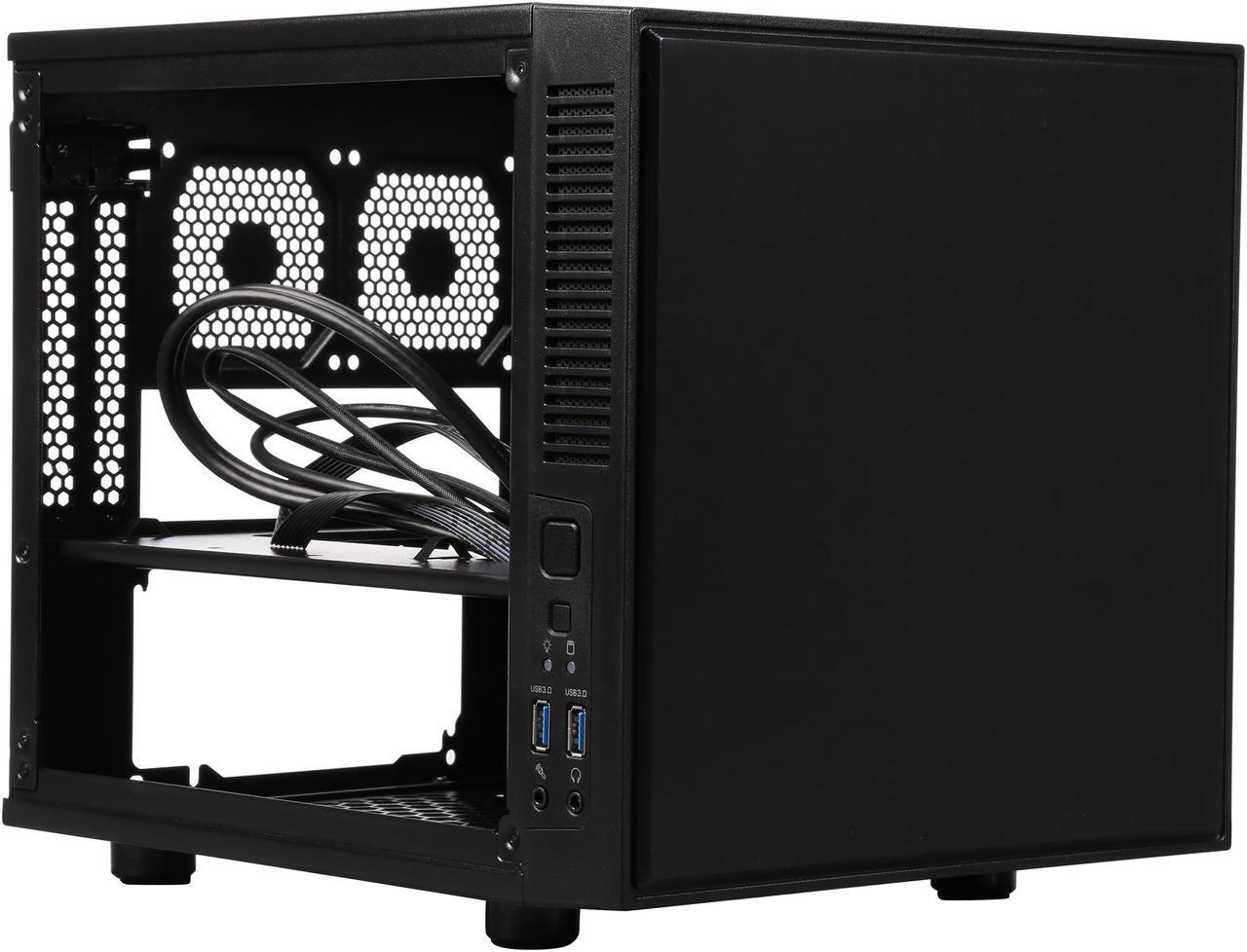 Alt view image 8 of 9 - Thermaltake Suppressor F1 CA-1E6-00S1WN-00 Black SPCC Mini-ITX Computer Case