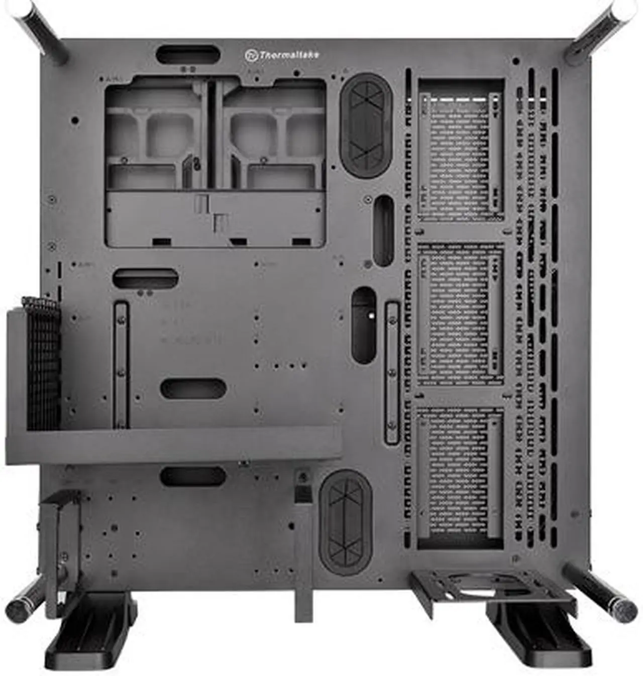 Alt view image 4 of 10 - Thermaltake Core P3 SE Black ATX Open Frame Panoramic Viewing Tt LCS Certified Gaming Computer Case w/o Riser Cable CA-1G4-00M1WN-02