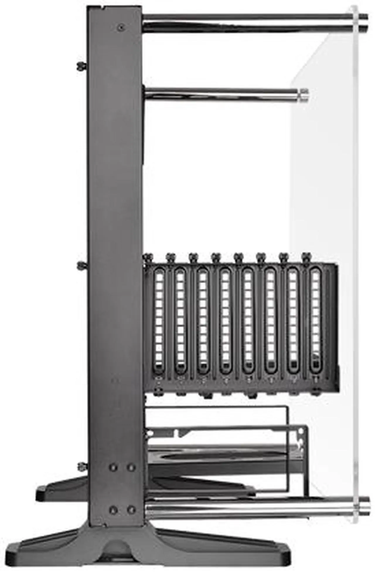 Alt view image 7 of 10 - Thermaltake Core P3 SE Black ATX Open Frame Panoramic Viewing Tt LCS Certified Gaming Computer Case w/o Riser Cable CA-1G4-00M1WN-02