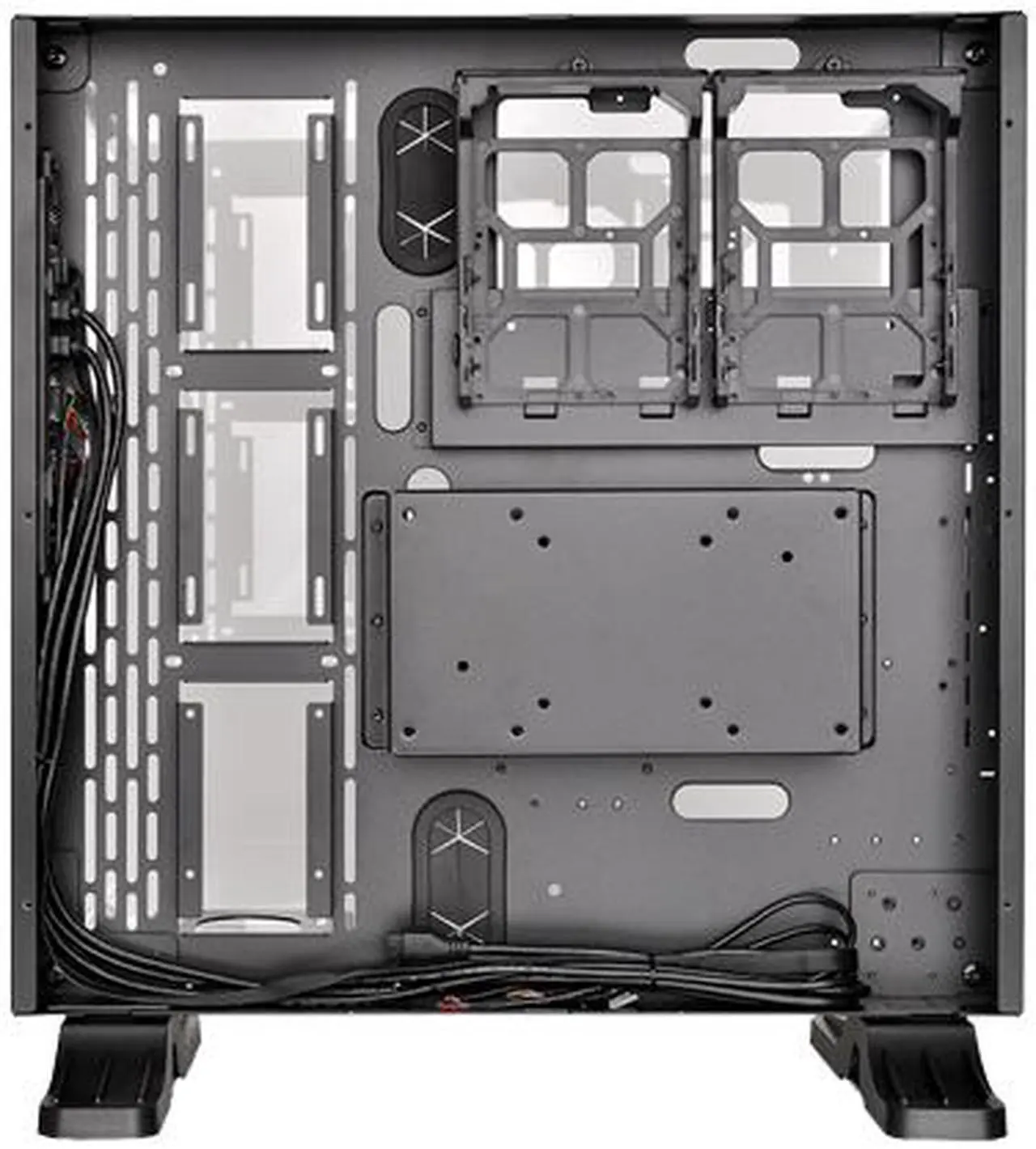 Alt view image 6 of 10 - Thermaltake Core P3 SE Black ATX Open Frame Panoramic Viewing Tt LCS Certified Gaming Computer Case w/o Riser Cable CA-1G4-00M1WN-02