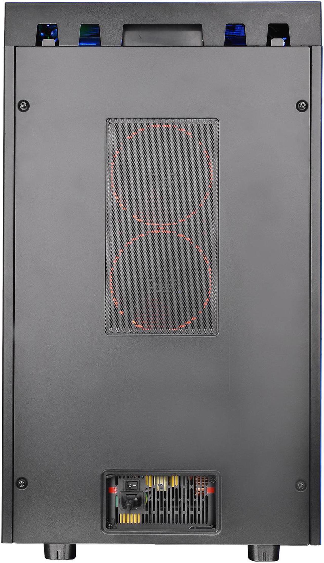 Alt view image 9 of 11 - Thermaltake Tower 900 Black Tempered Glass Fully Modular E-ATX Vertical Super Tower Chassis CA-1H1-00F1WN-00