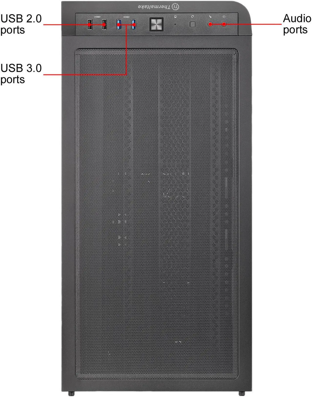 Alt view image 17 of 19 - Thermaltake View 31 Dual Tempered Glass ATX Tt LCS Certified Black Gaming Mid Tower Computer Case CA-1H8-00M1WN-00