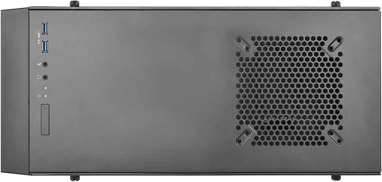 Alt view image 6 of 8 - Thermaltake Core G21 Dual 4mm Tempered Two-Toned Glass Power Cover ATX Black Gaming Computer Case CA-1I4-00M1WN-00