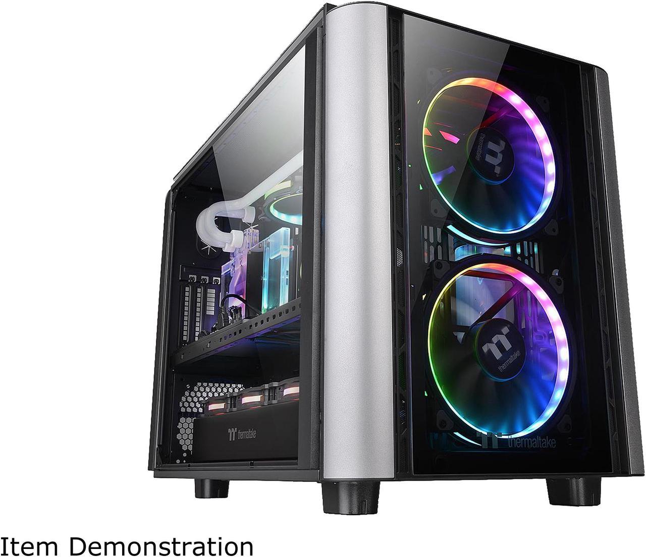 Thermaltake Level 20 XT E-ATX Extreme LCS Capable Split Level Modular Gaming Cube Case CA-1L1-00F1WN-00